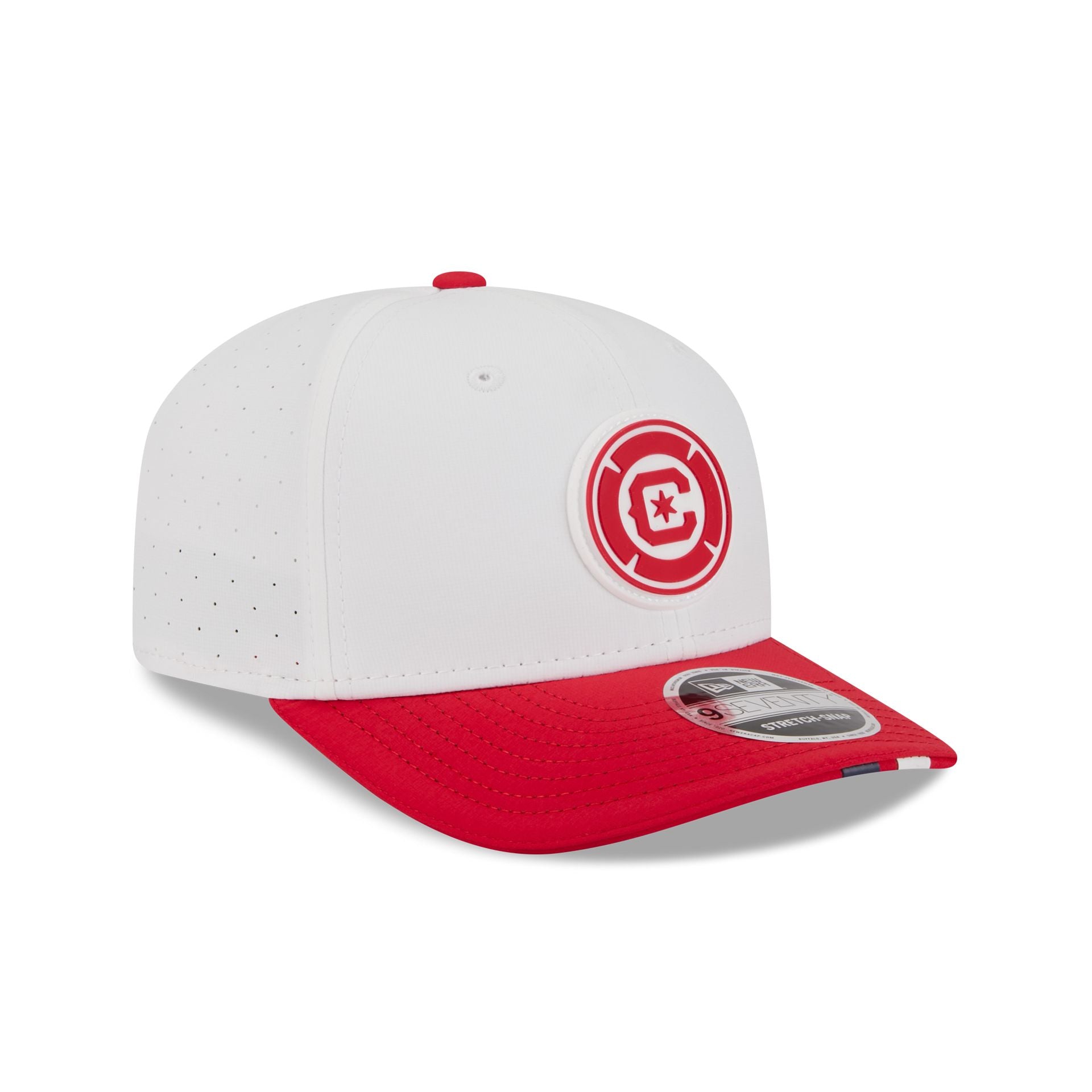 Chicago Fire 2026 MLS Kickoff 9SEVENTY Stretch-Snap Hat - Image 3