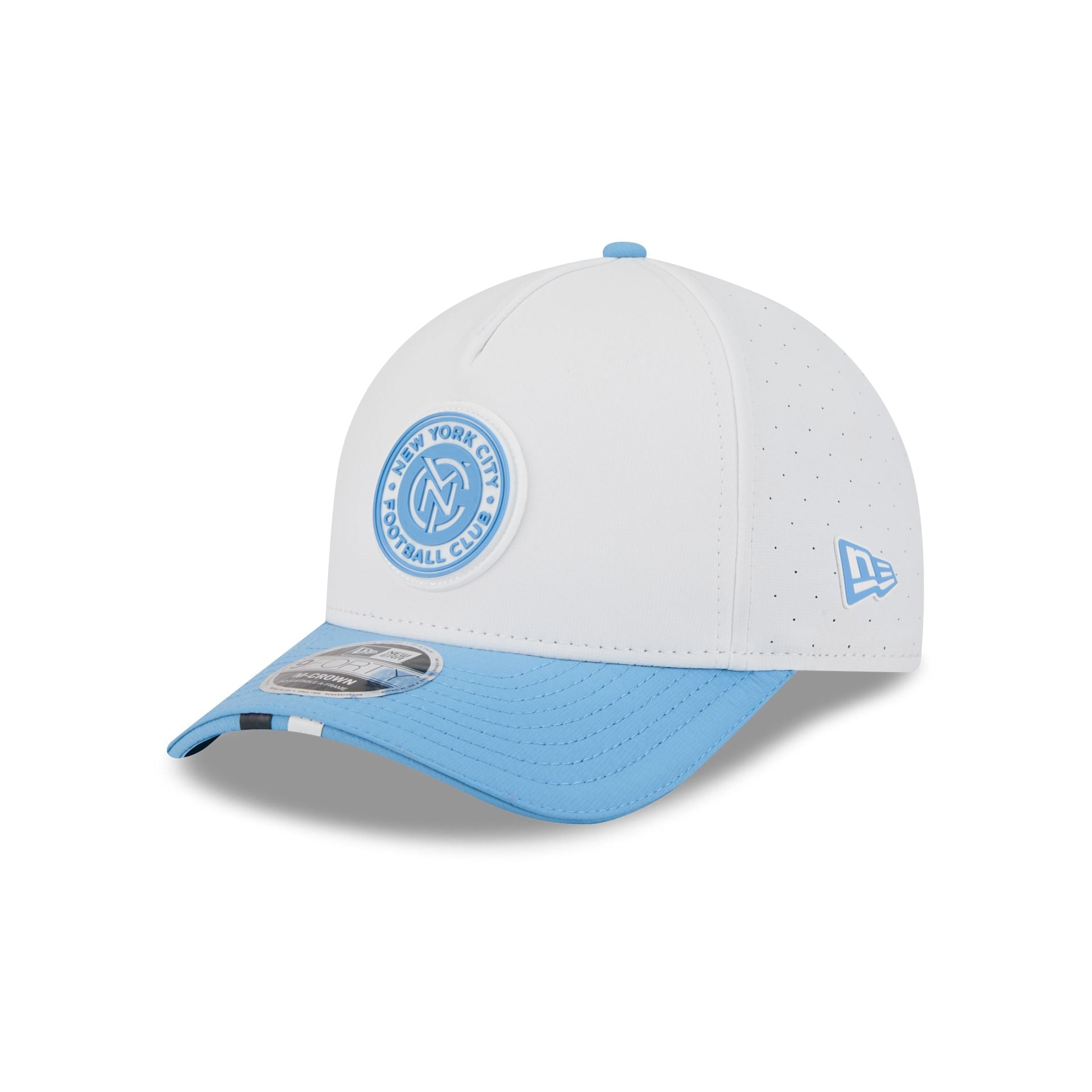 New York City FC 2026 MLS Kickoff 9FORTY M-Crown A-Frame Snapback Hat