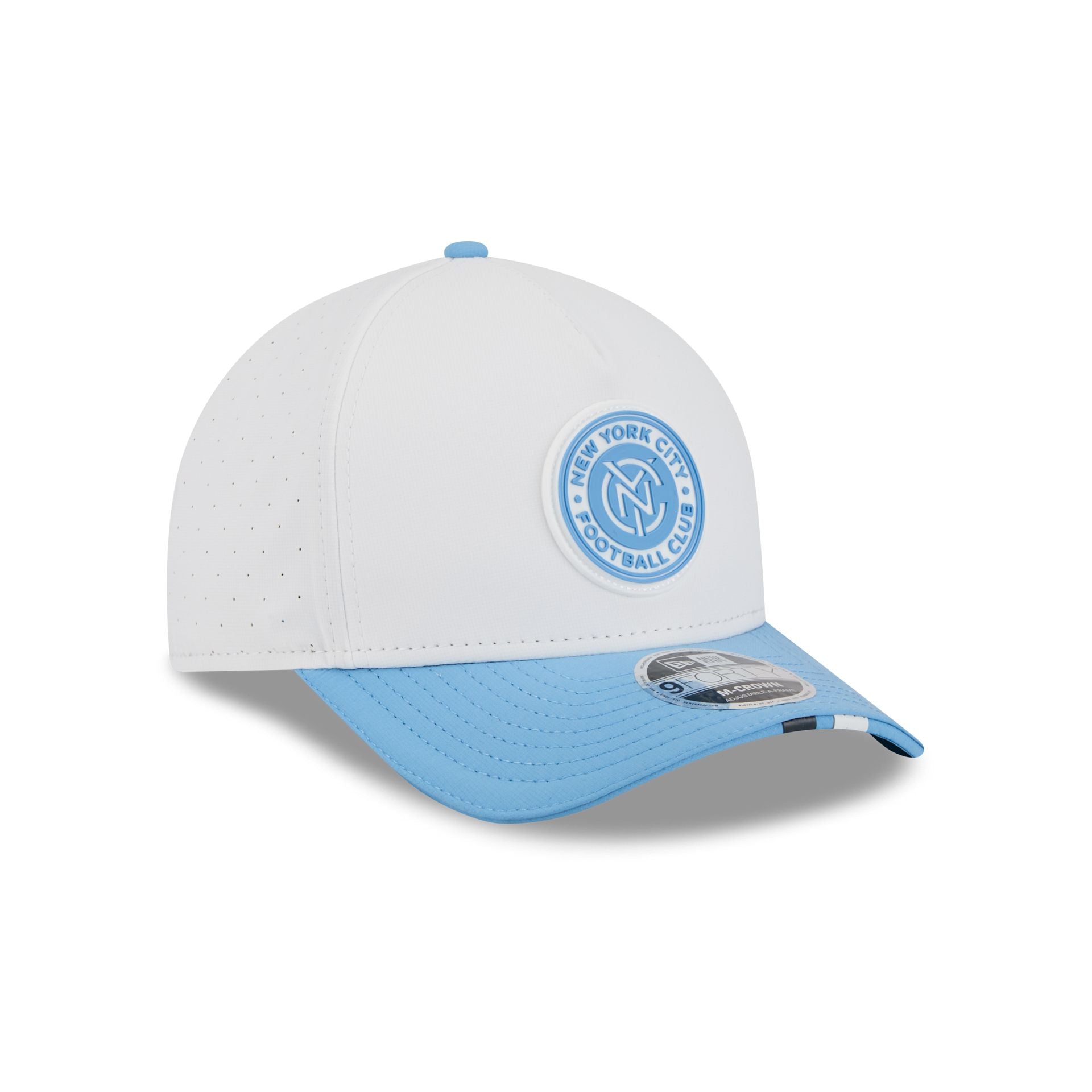 New York City FC 2026 MLS Kickoff 9FORTY M-Crown A-Frame Snapback Hat - Image 3