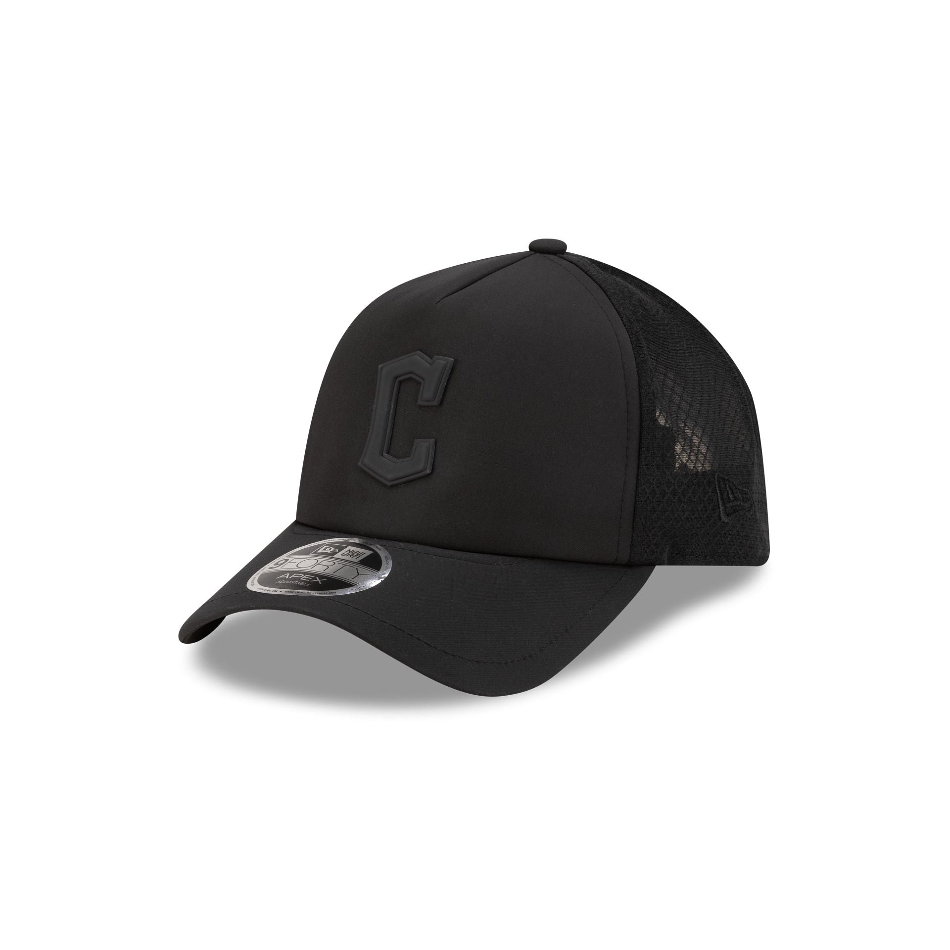Cleveland Guardians 2026 Batting Practice Black 9FORTY APEX Trucker Ha