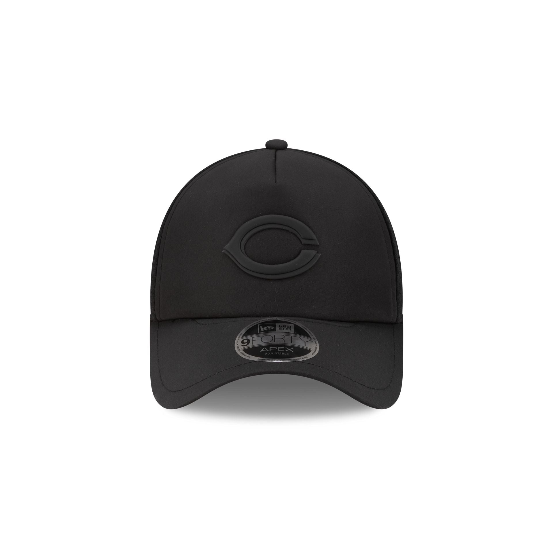 Cincinnati Reds 2026 Batting Practice Black 9FORTY APEX Trucker Hat - Image 2