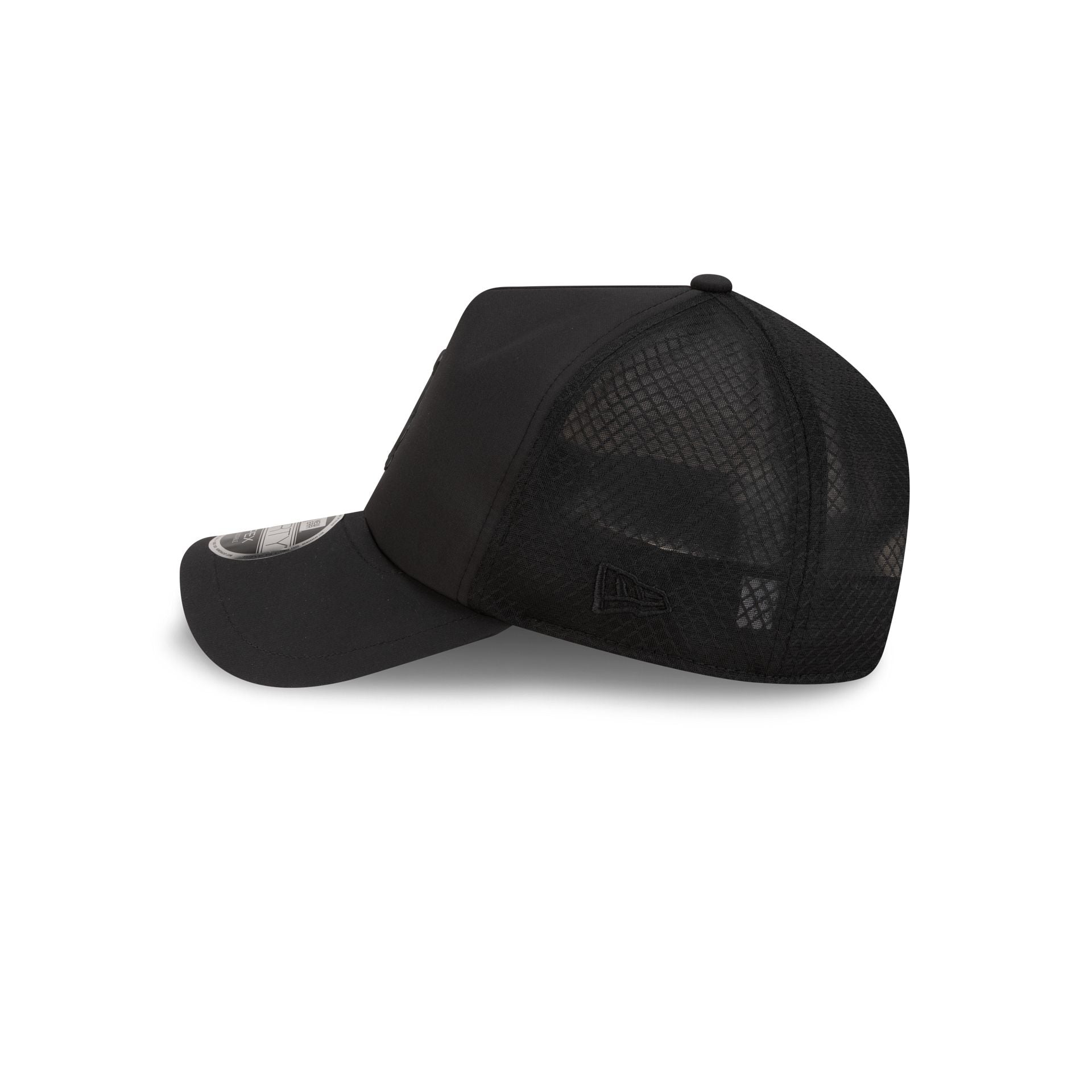 Cincinnati Reds 2026 Batting Practice Black 9FORTY APEX Trucker Hat - Image 4