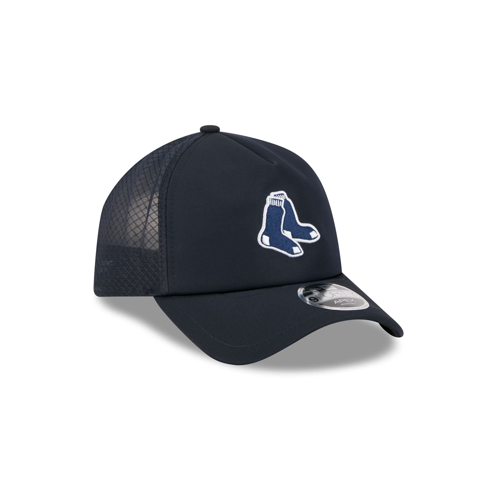 Boston Red Sox 2026 Batting Practice Alt Sox 9FORTY APEX Trucker Hat - Image 3
