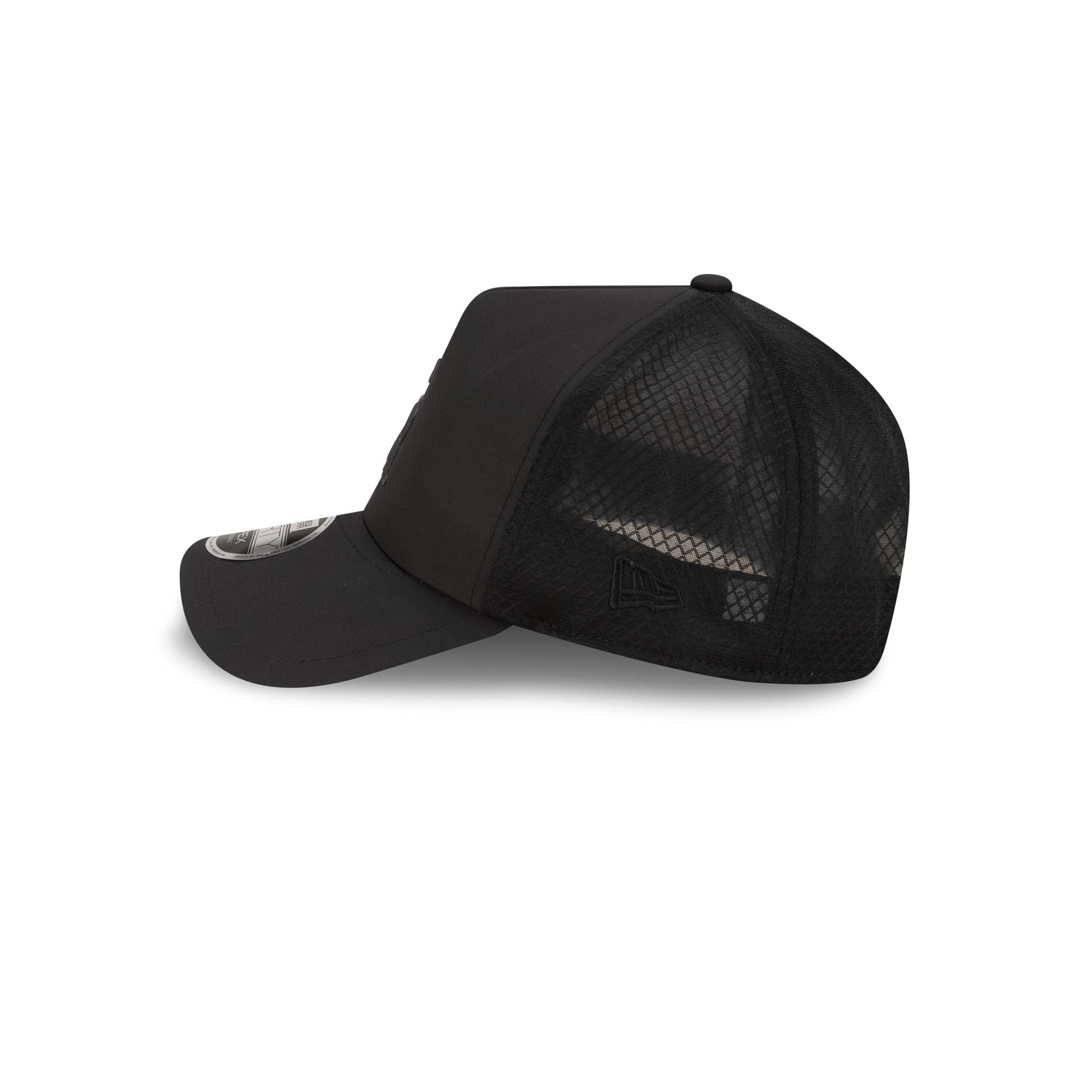 Colorado Rockies 2026 Batting Practice Black 9FORTY APEX Trucker Hat - Image 4