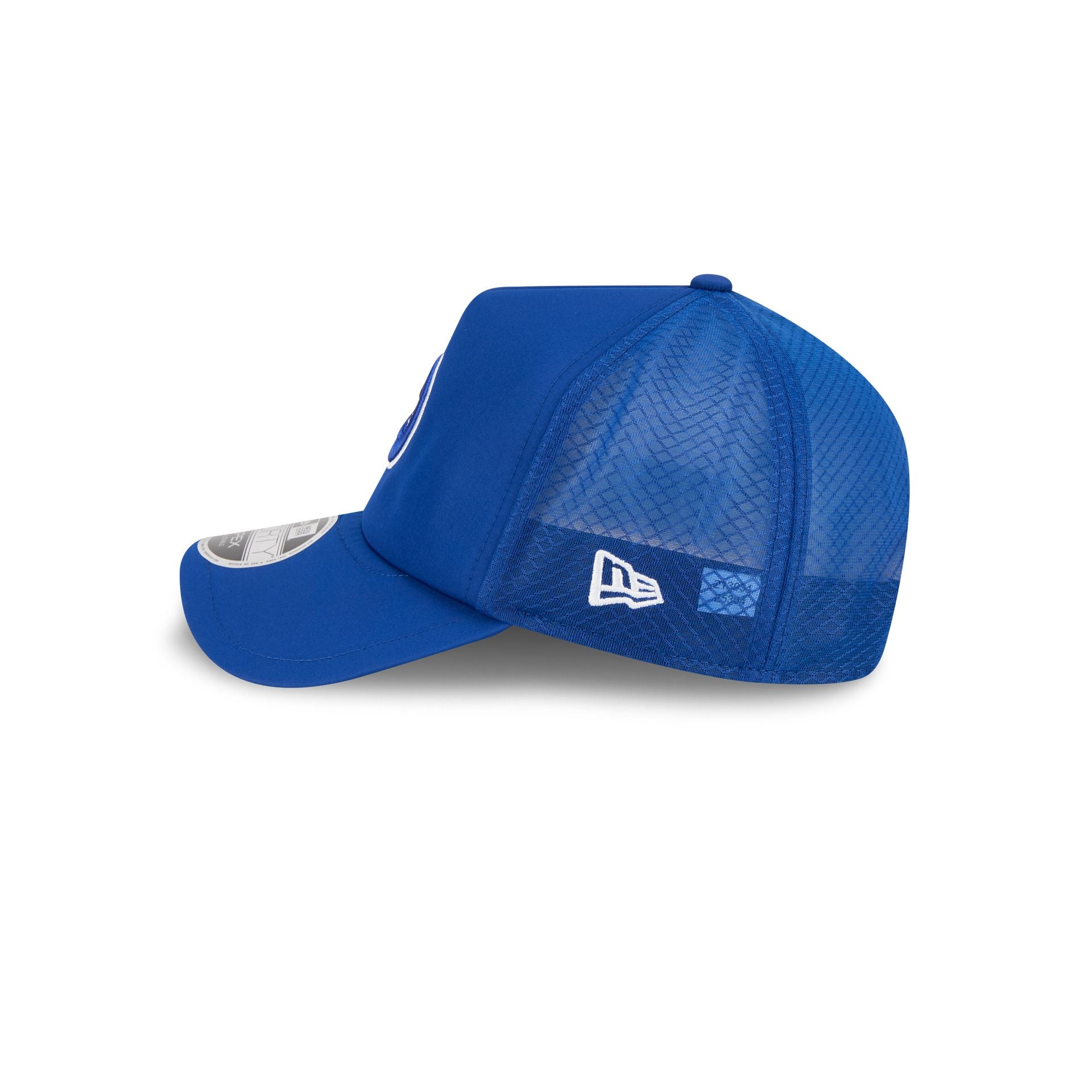 Chicago Cubs 2026 Batting Practice Alt Circle 9FORTY APEX Trucker Hat - Image 4