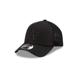 Athletics 2026 Batting Practice Black 9FORTY APEX Trucker Hat