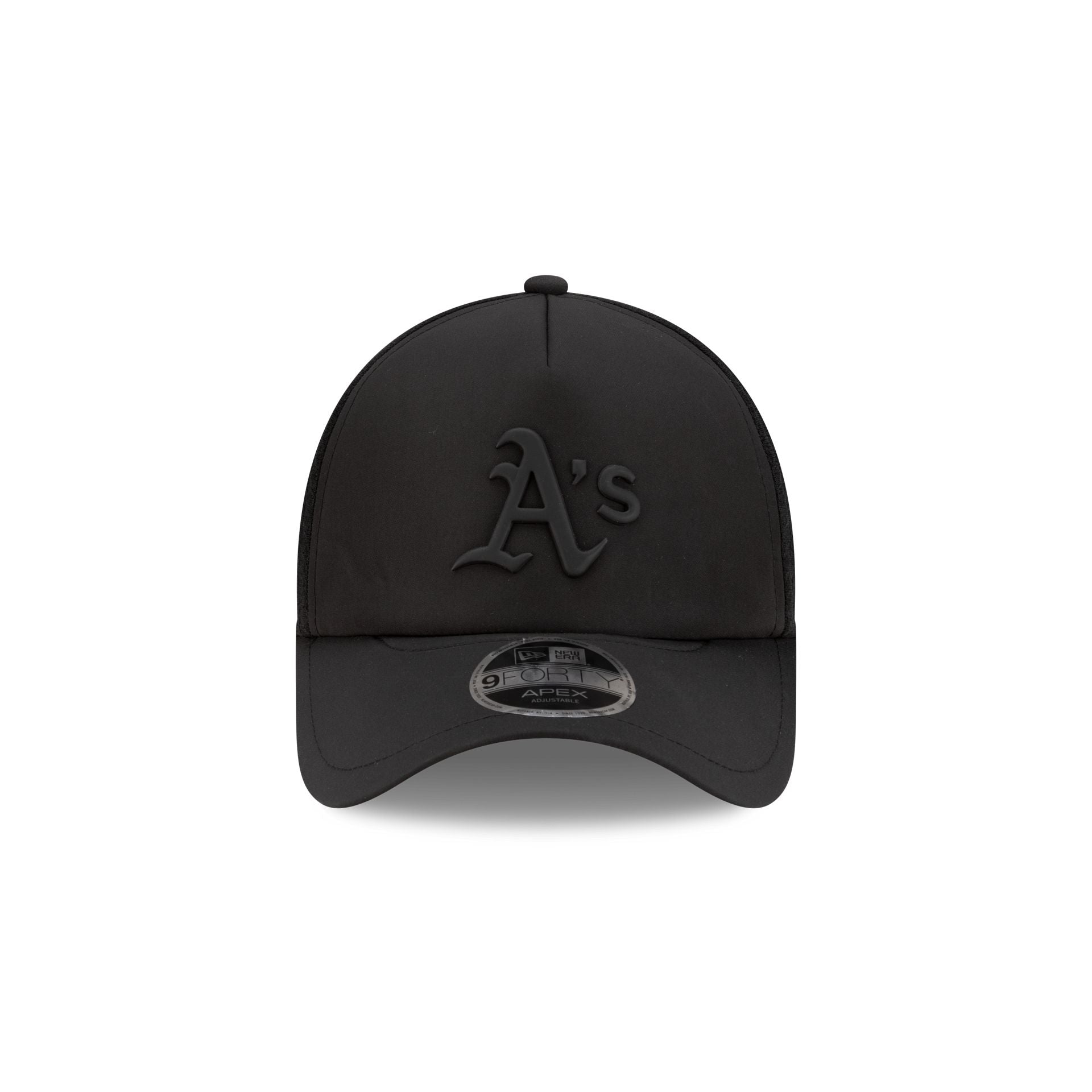 Athletics 2026 Batting Practice Black 9FORTY APEX Trucker Hat - Image 2