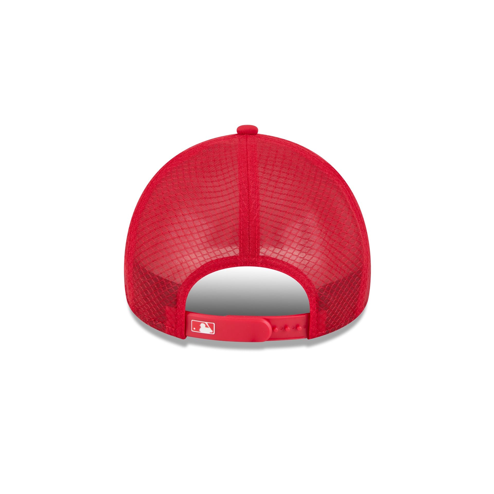 Cincinnati Reds 2026 Batting Practice Alt Mr. Red 9FORTY APEX Trucker - Image 6