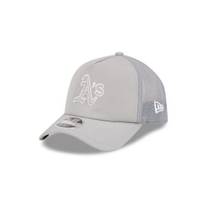 Athletics 2026 Batting Practice Gray 9FORTY APEX Trucker Hat