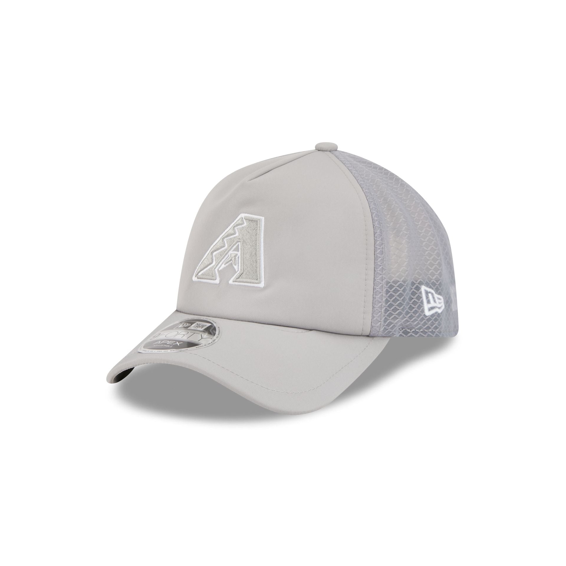 Arizona Diamondbacks 2026 Batting Practice Gray 9FORTY APEX Trucker Ha