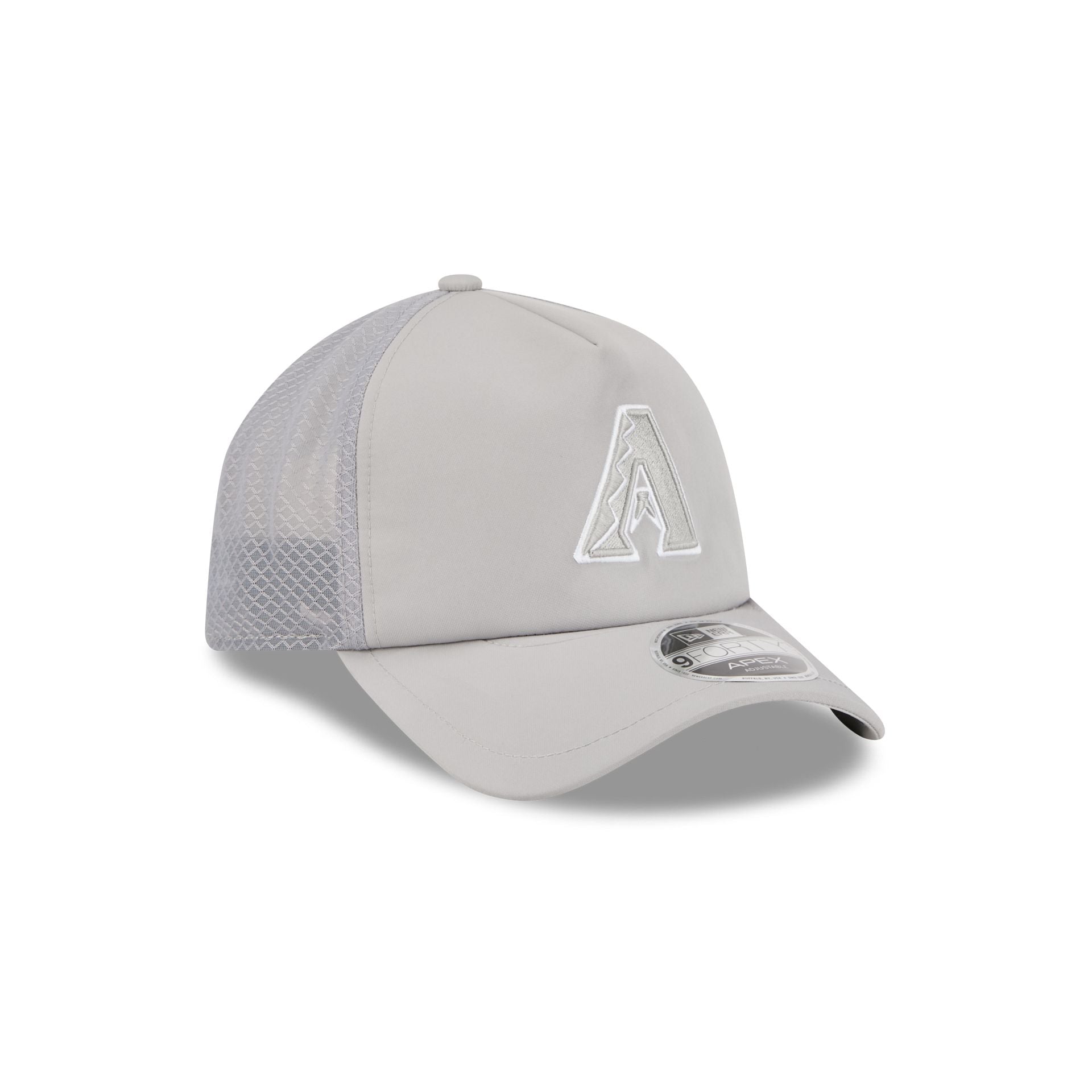 Arizona Diamondbacks 2026 Batting Practice Gray 9FORTY APEX Trucker Ha - Image 3