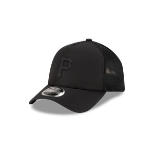 Pittsburgh Pirates 2026 Batting Practice Black 9FORTY APEX Trucker Hat