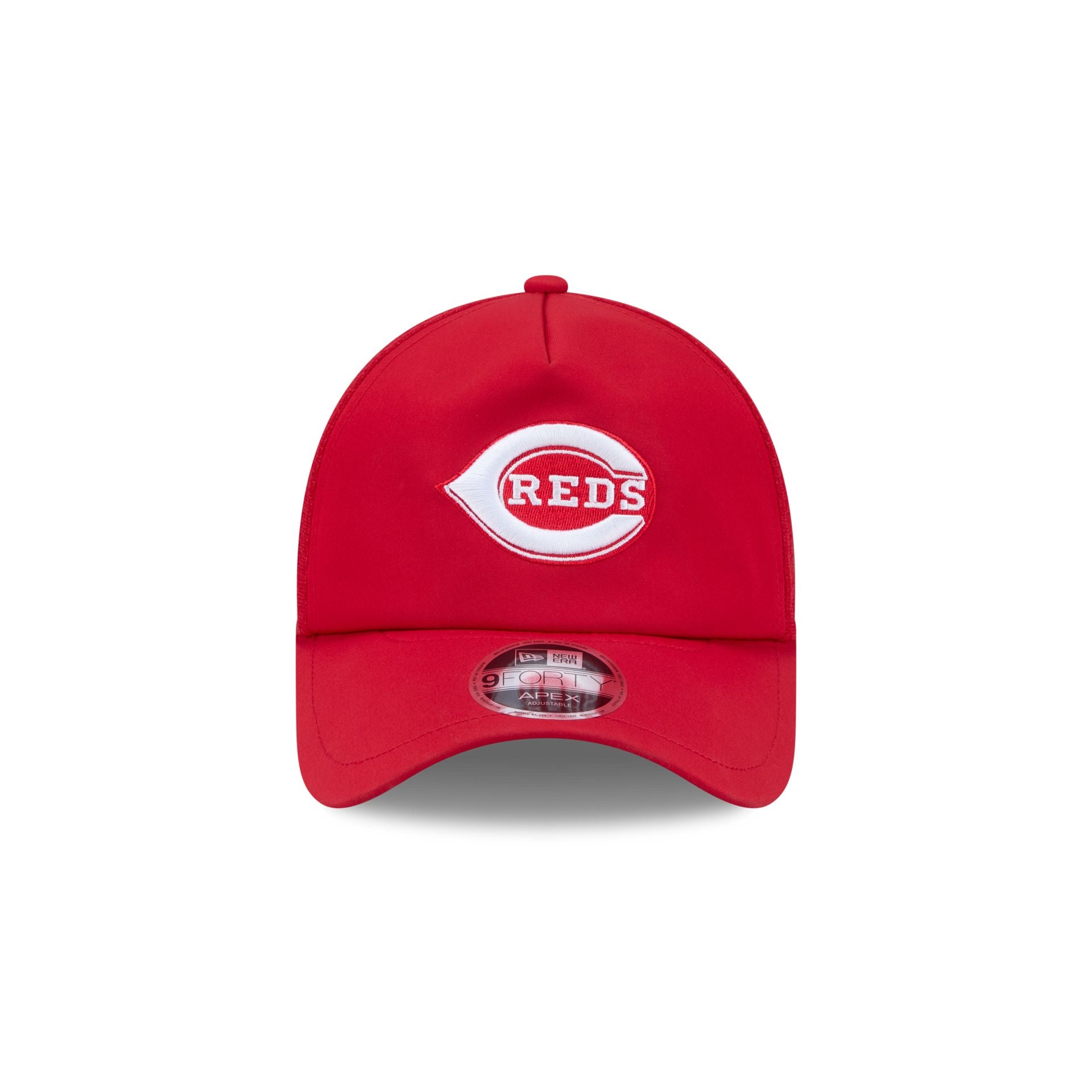 Cincinnati Reds 2026 Batting Practice Alt C 9FORTY APEX Trucker Hat - Image 2