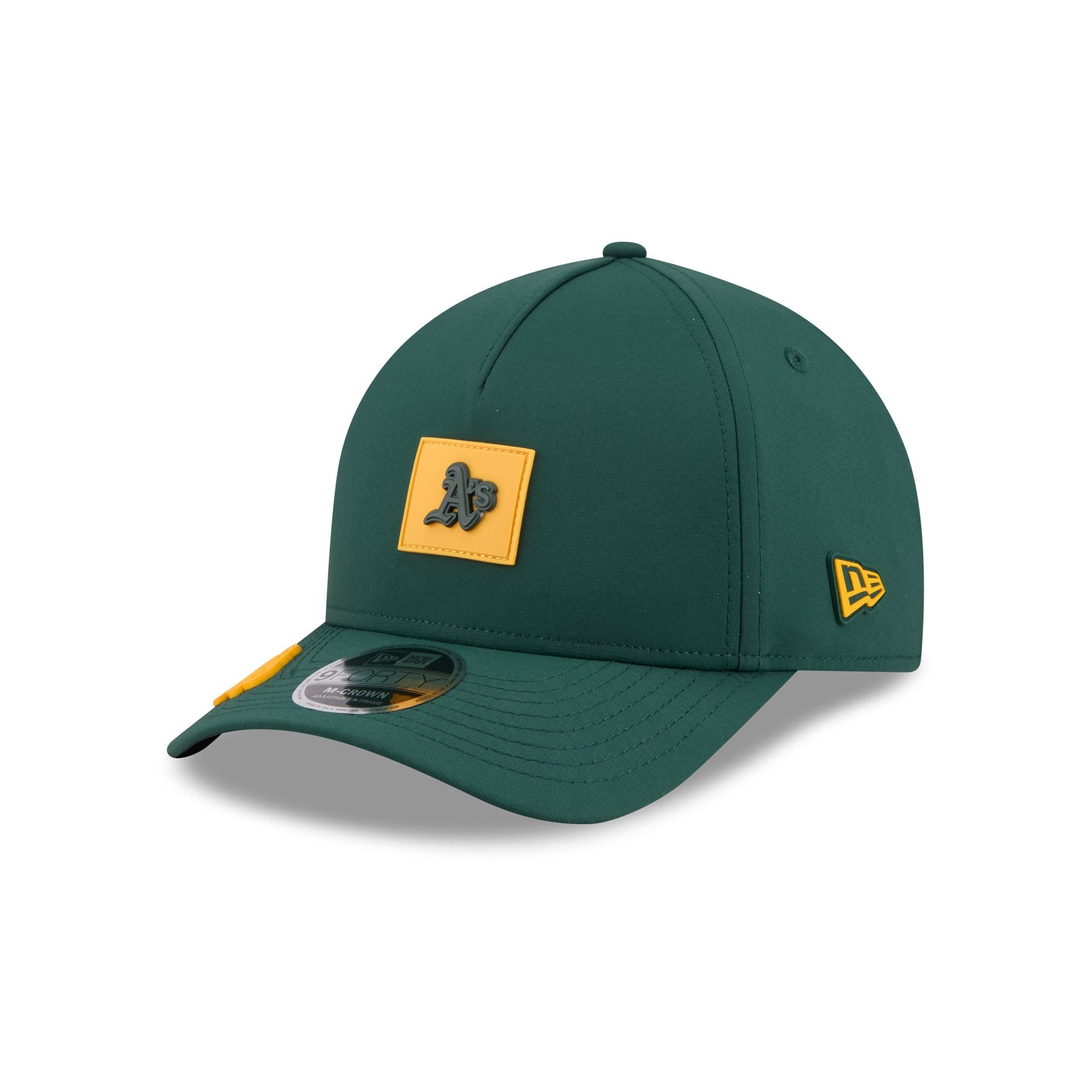 Athletics 2026 Clubhouse 9FORTY M-Crown A-Frame Snapback Hat - Image 3
