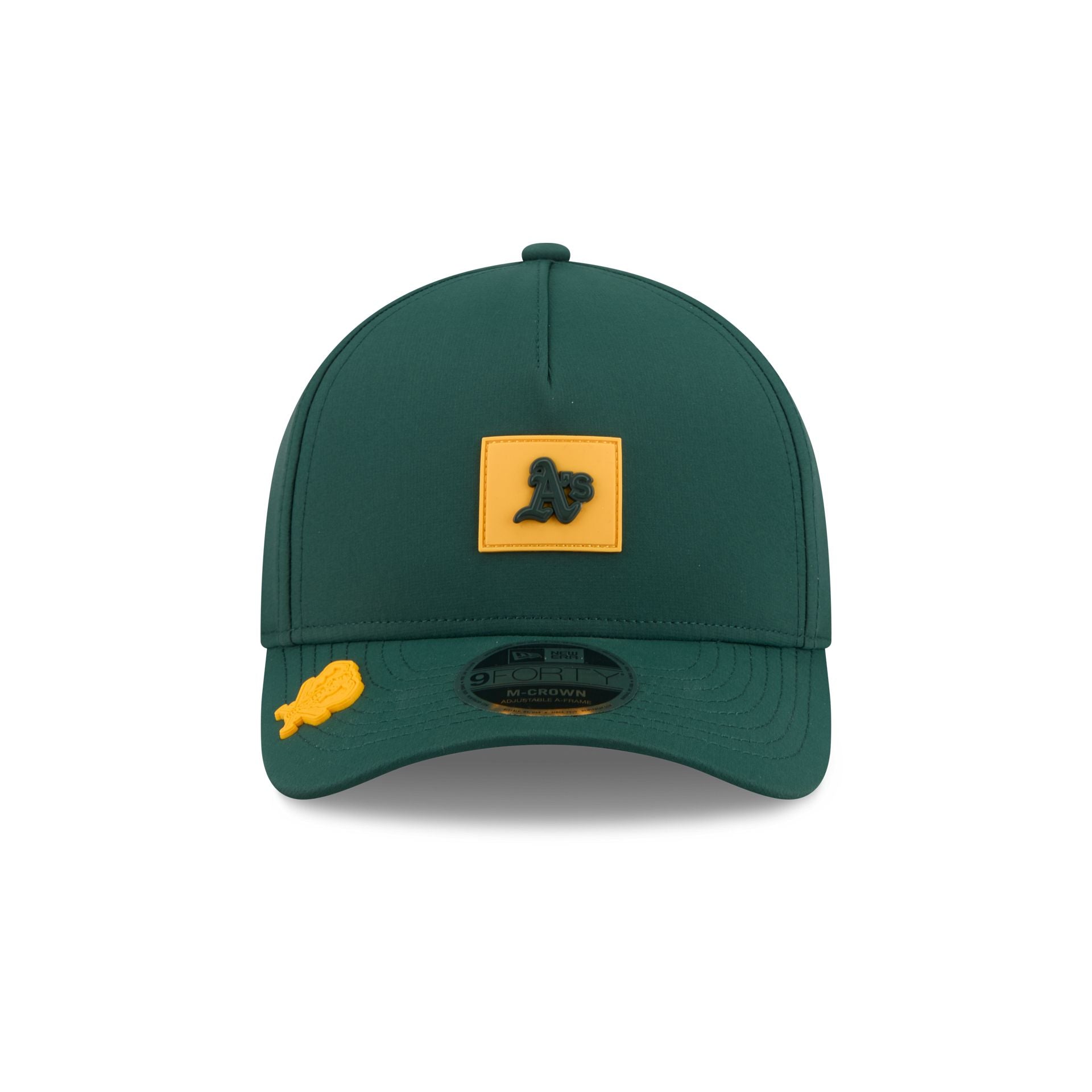 Athletics 2026 Clubhouse 9FORTY M-Crown A-Frame Snapback Hat - Image 2