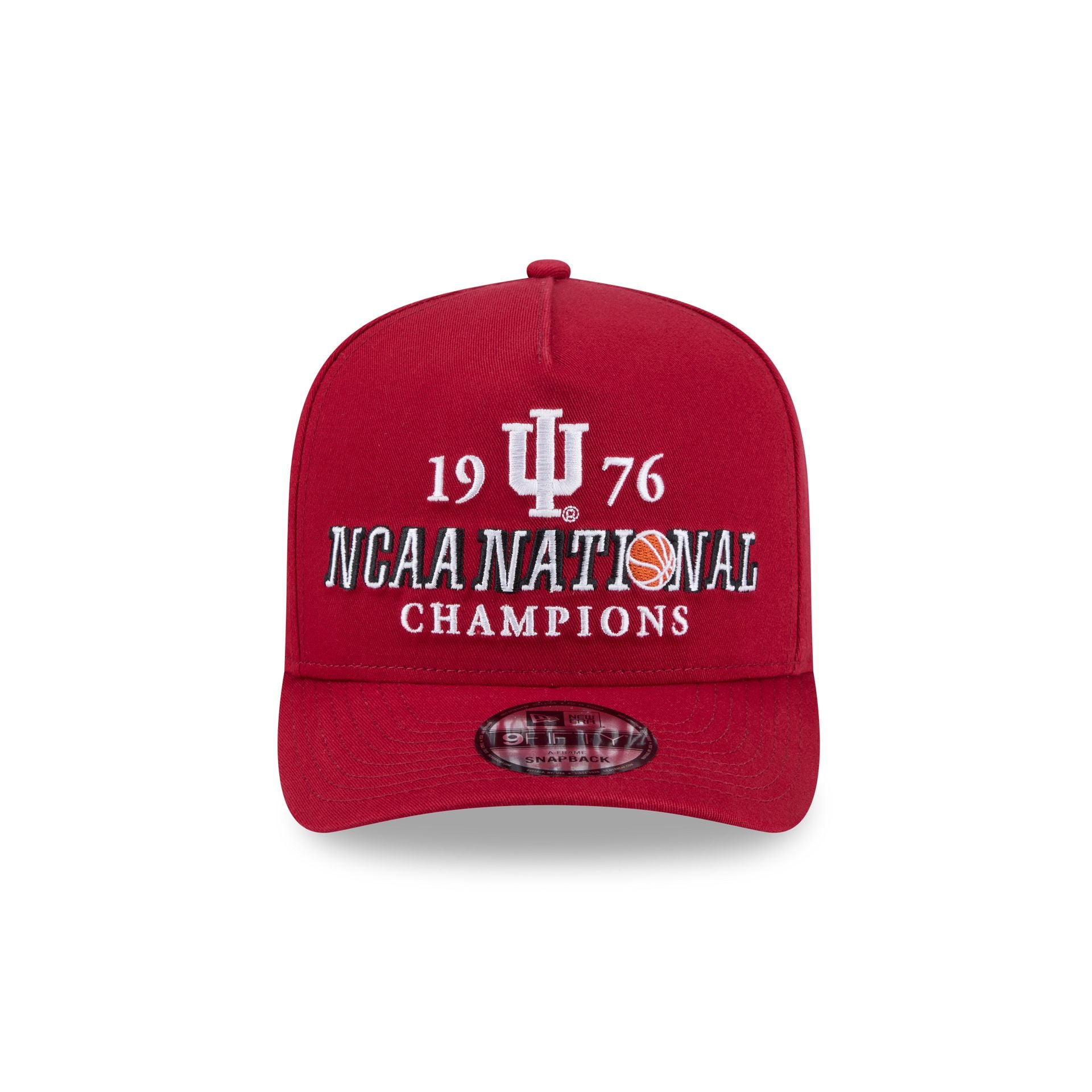 Indiana Hoosiers Historic Win 9FIFTY A-Frame Snapback Hat - Image 2