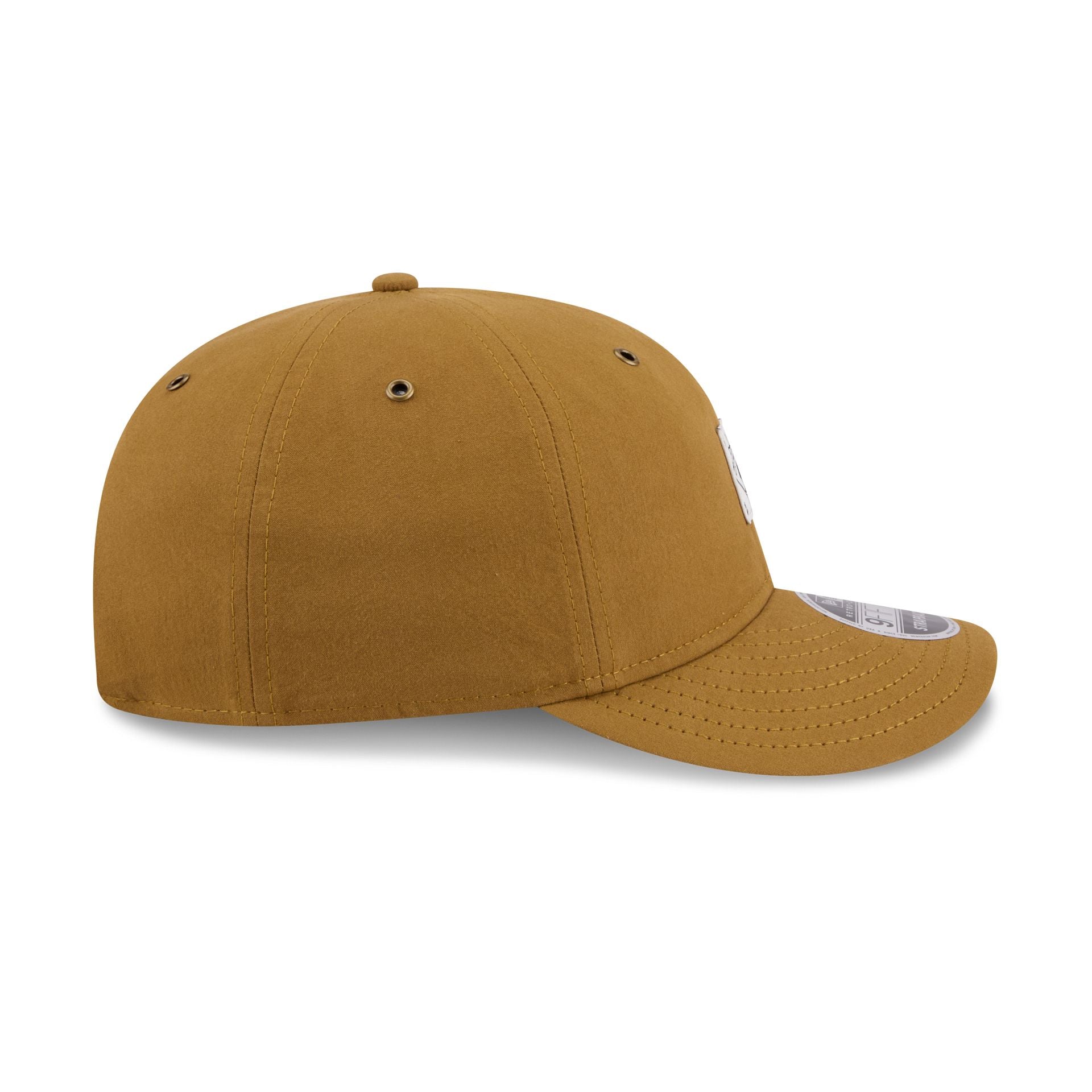 Pittsburgh Pirates Brushed Brown Nylon Retro Crown 9FIFTY Adjustable Hat - Image 5