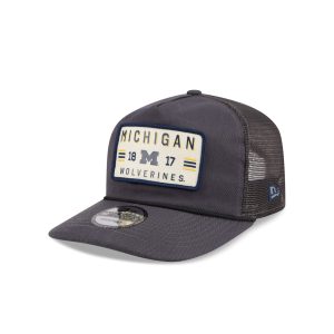 Michigan Wolverines Washed Graphite 19TWENTY Trucker Hat