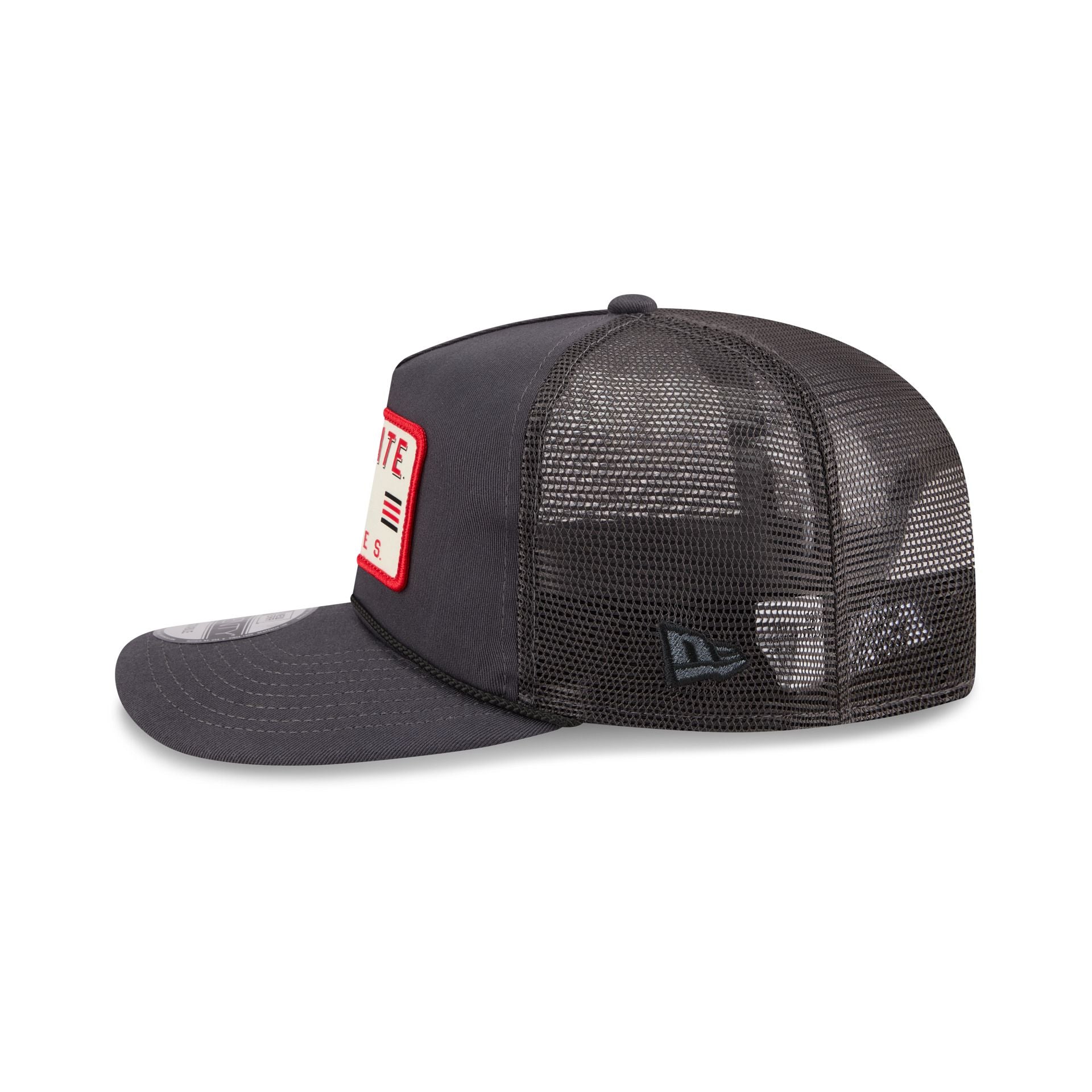 Ohio State Buckeyes Washed Graphite 19TWENTY Trucker Hat - Image 4