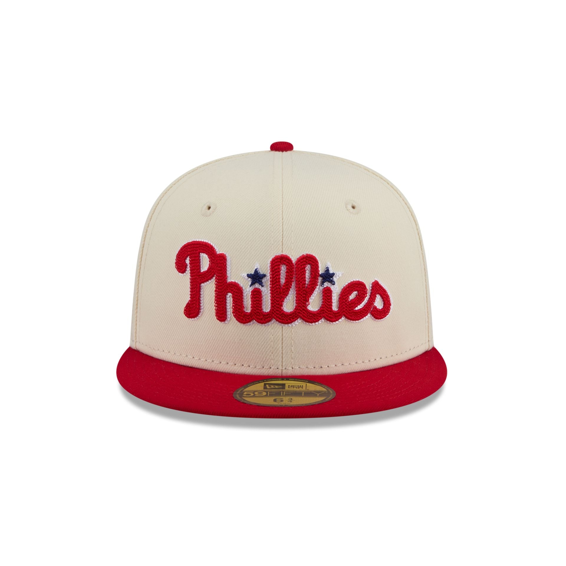 Philadelphia Phillies Two Tone Stitch 59FIFTY Fitted Hat - Image 2
