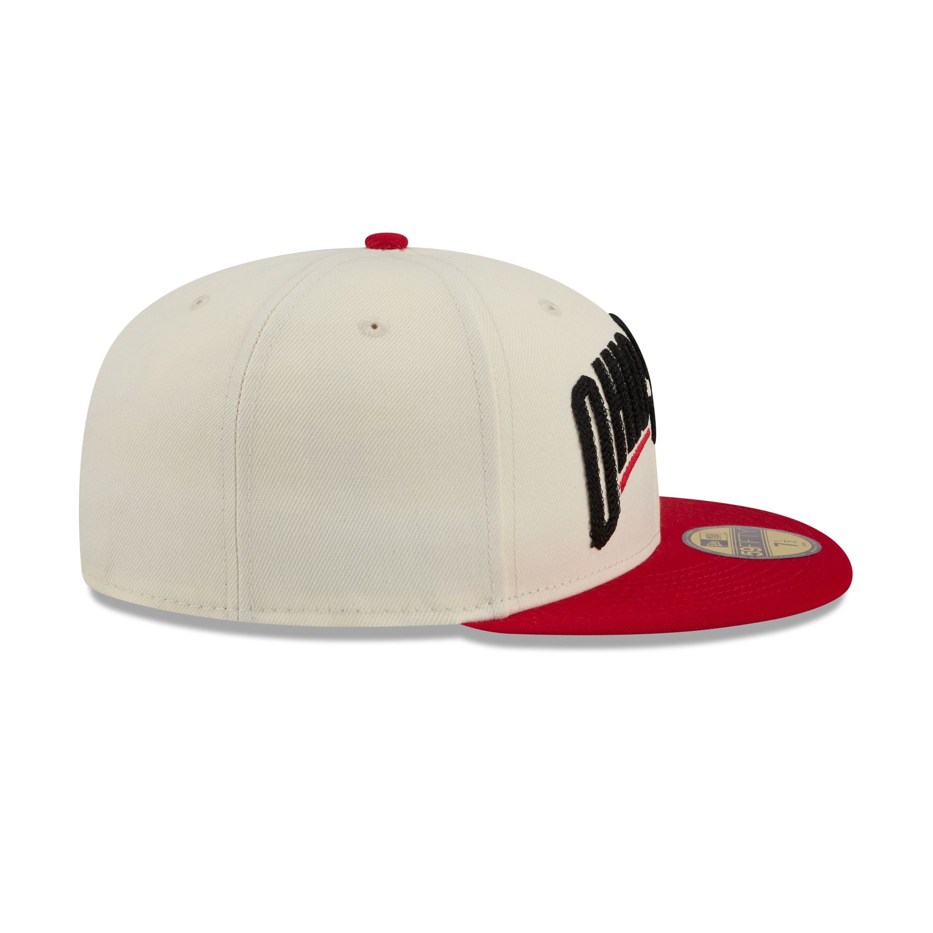 Ohio State Buckeyes Two Tone Stitch 59FIFTY Fitted Hat - Image 5