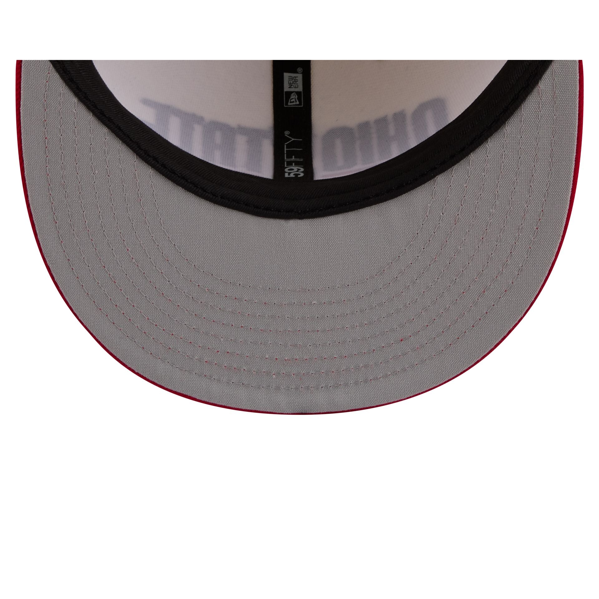 Ohio State Buckeyes Two Tone Stitch 59FIFTY Fitted Hat - Image 7