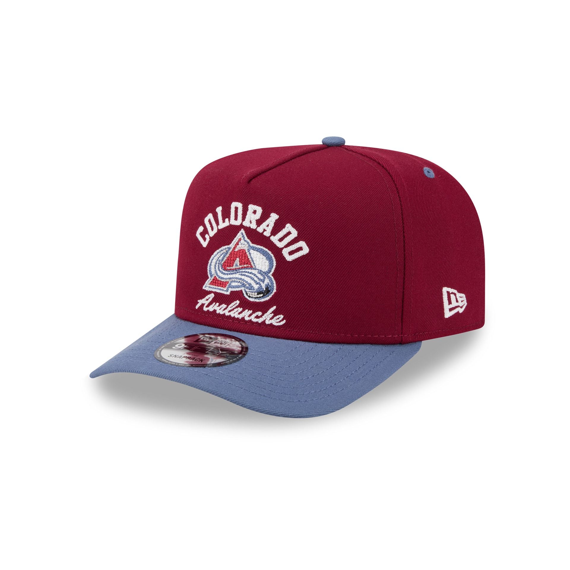 Colorado Avalanche Arched 9FIFTY A-Frame Snapback Hat - Image 3