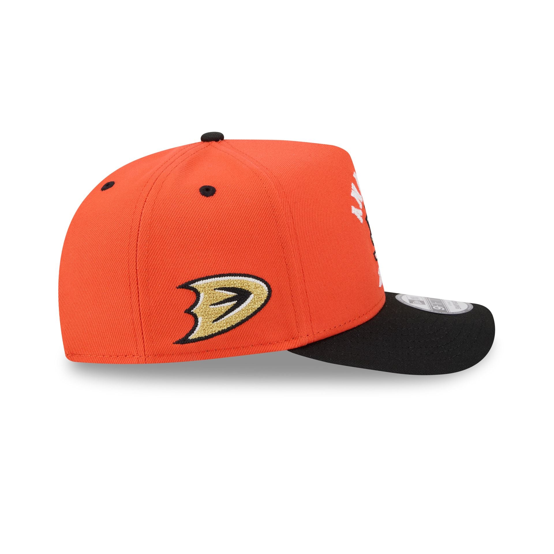 Anaheim Ducks Arched 9FIFTY A-Frame Snapback Hat - Image 4