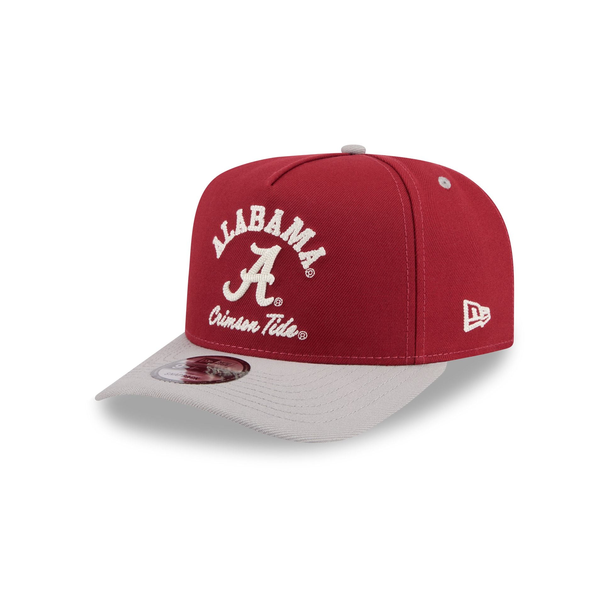 Alabama Crimson Tide Arched 9FIFTY A-Frame Snapback Hat - Image 3