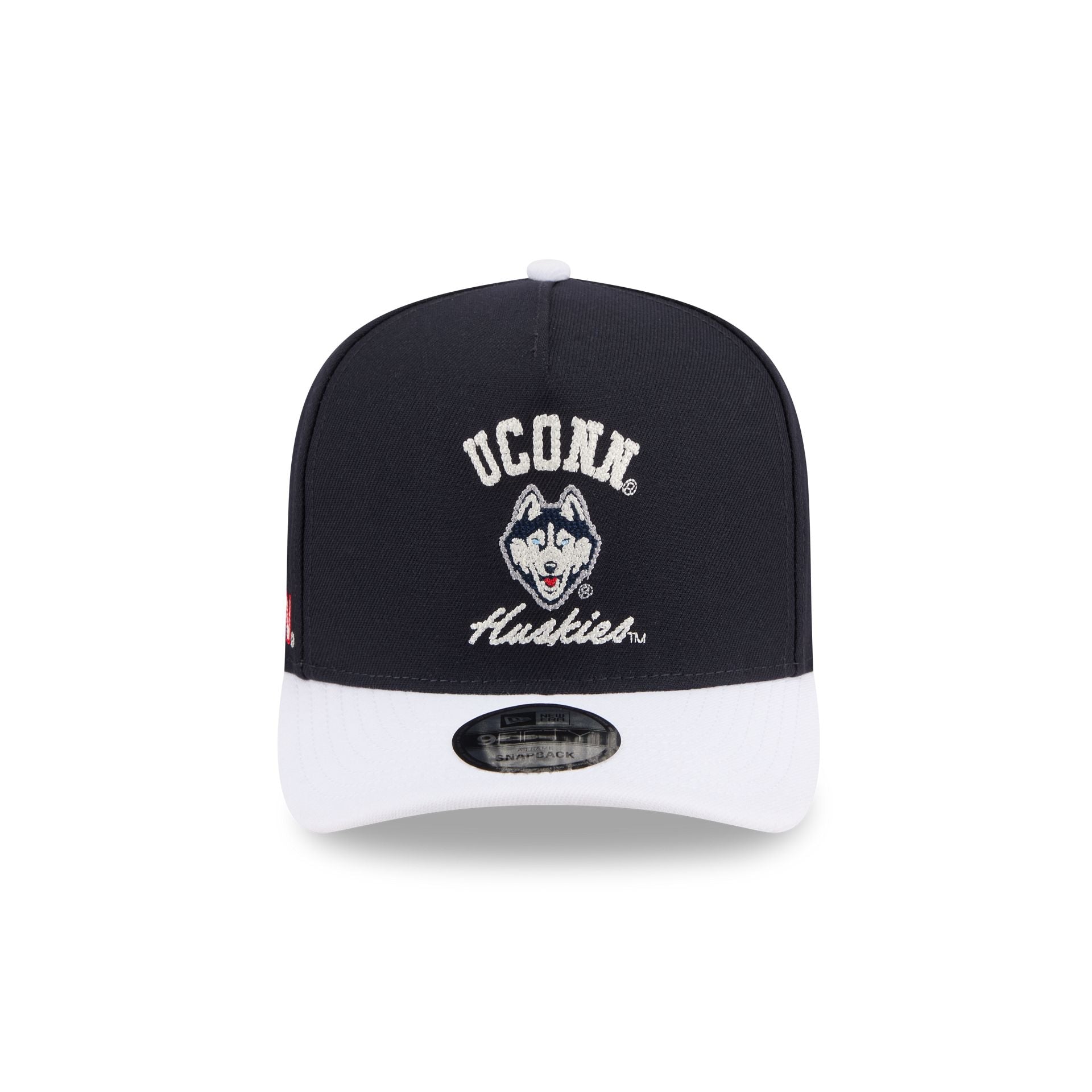 Connecticut Huskies Arched 9FIFTY A-Frame Snapback Hat - Image 2