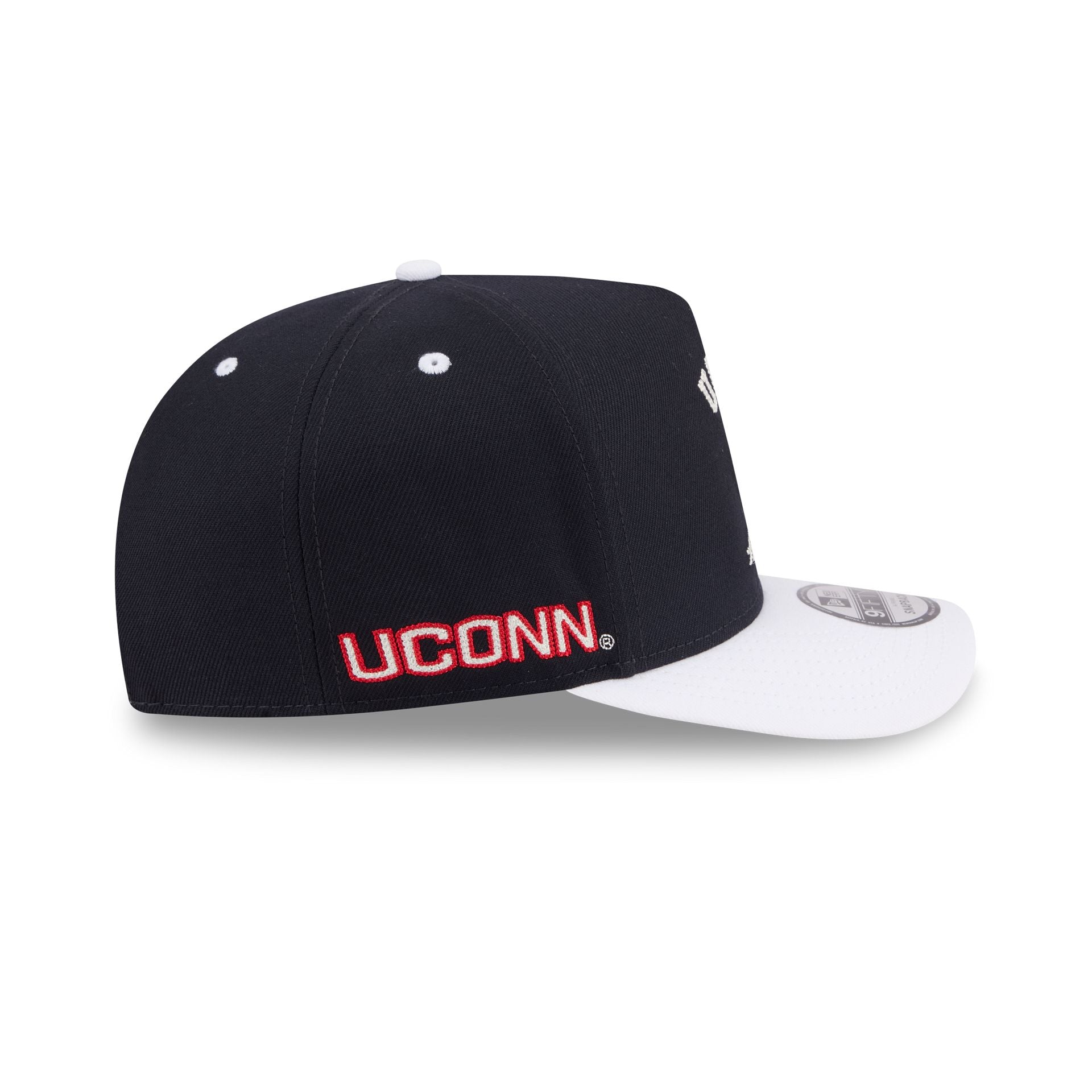 Connecticut Huskies Arched 9FIFTY A-Frame Snapback Hat - Image 4