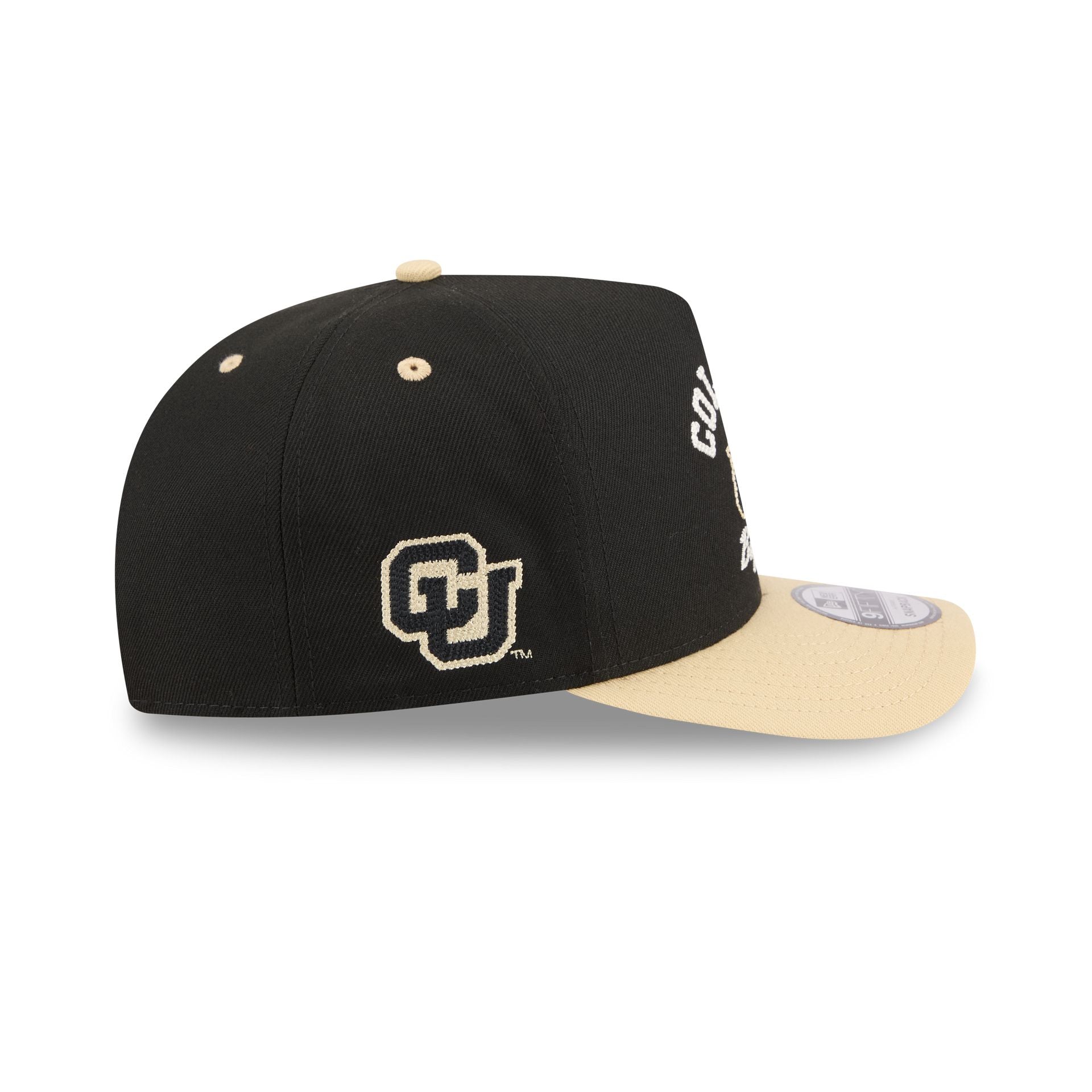 Colorado Buffaloes Arched 9FIFTY A-Frame Snapback Hat - Image 4