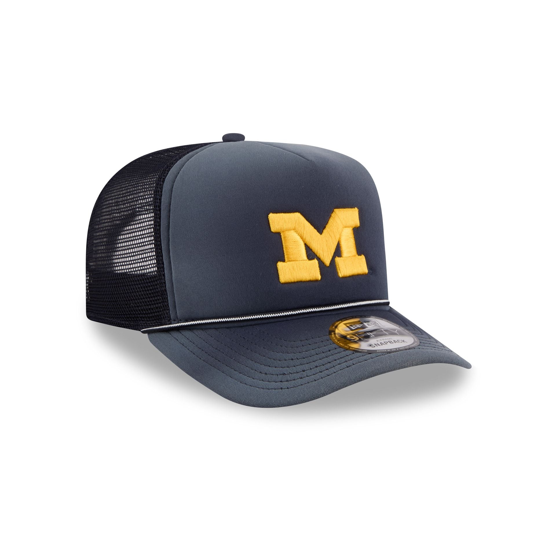 Michigan Wolverines Worn 9FIFTY A-Frame Trucker Hat - Image 3