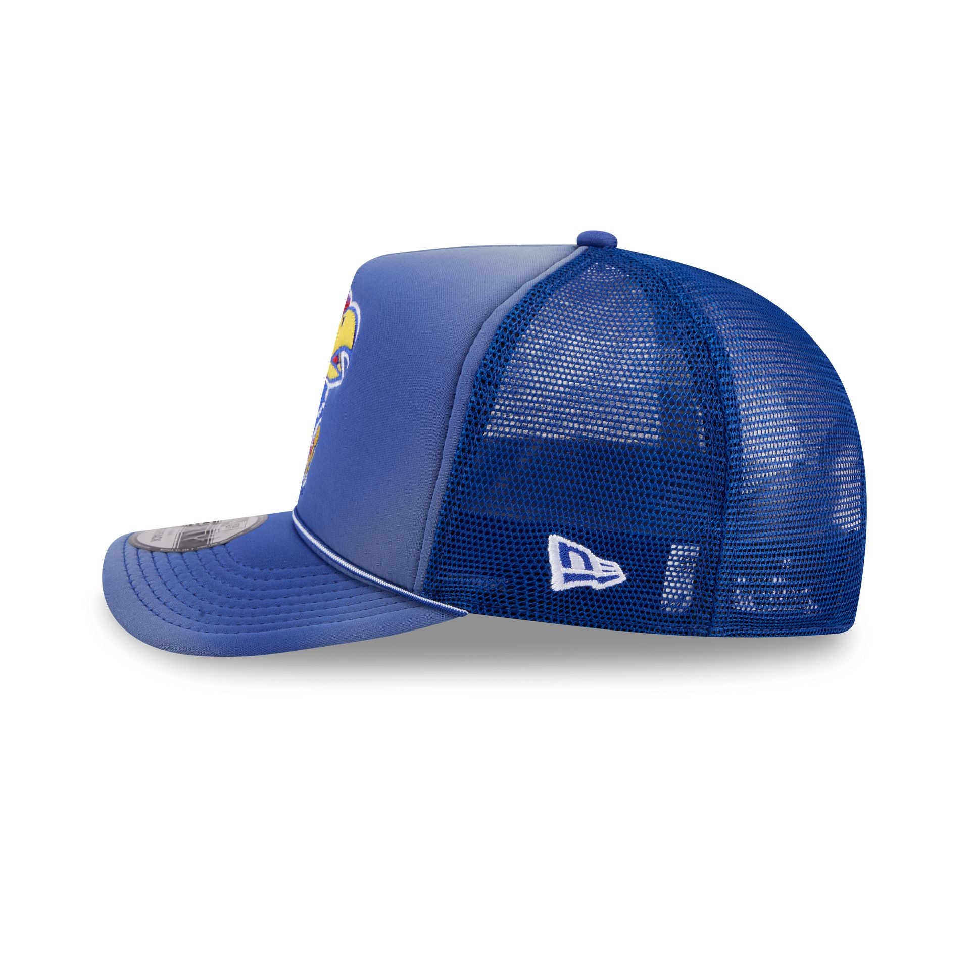 Kansas Jayhawks Worn 9FIFTY A-Frame Trucker Hat - Image 4