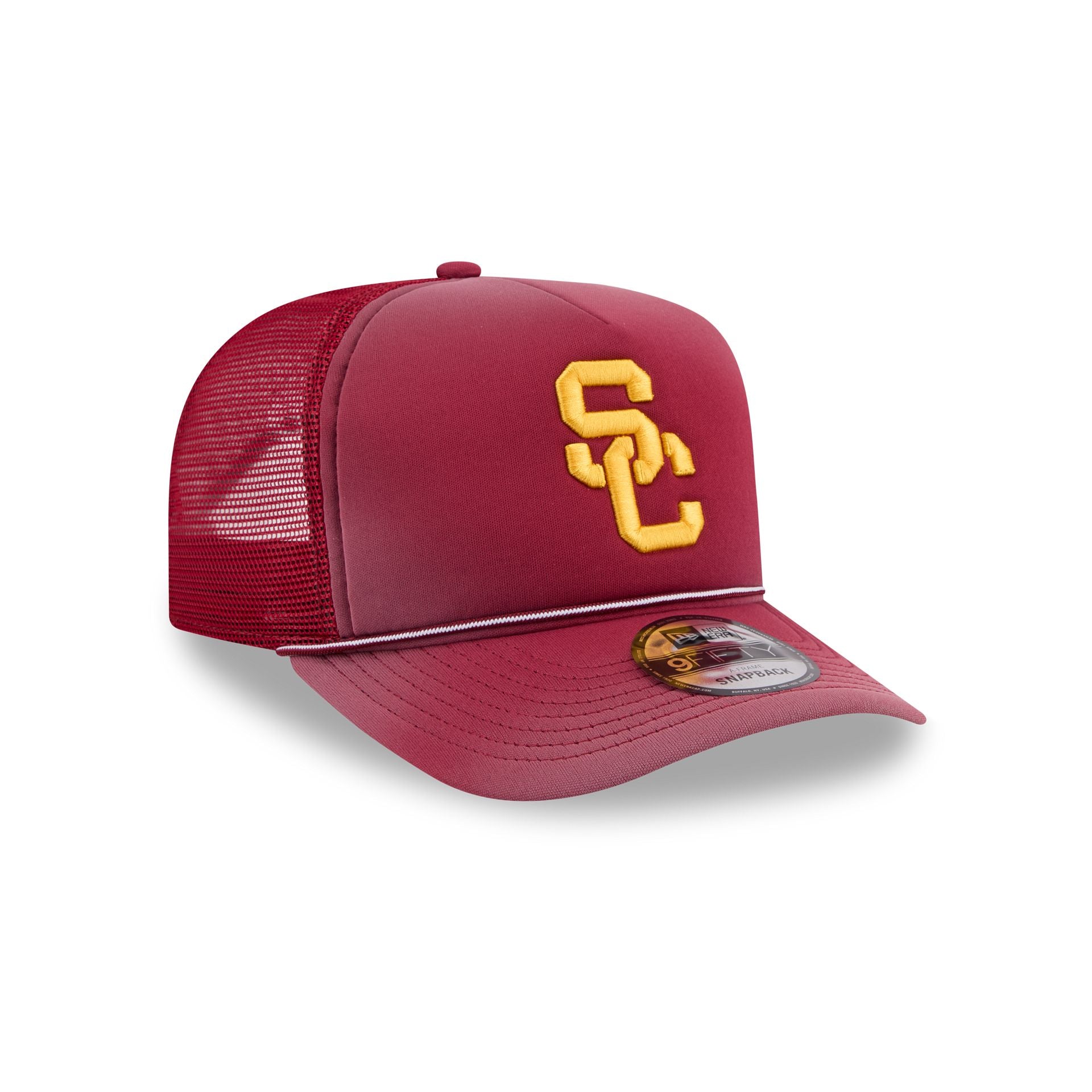 USC Trojans Worn 9FIFTY A-Frame Trucker Hat - Image 3