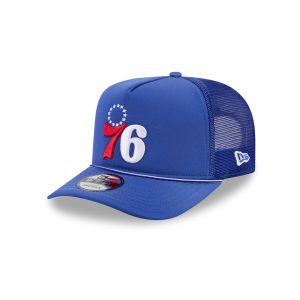 Philadelphia 76ers Worn 9FIFTY A-Frame Trucker Hat