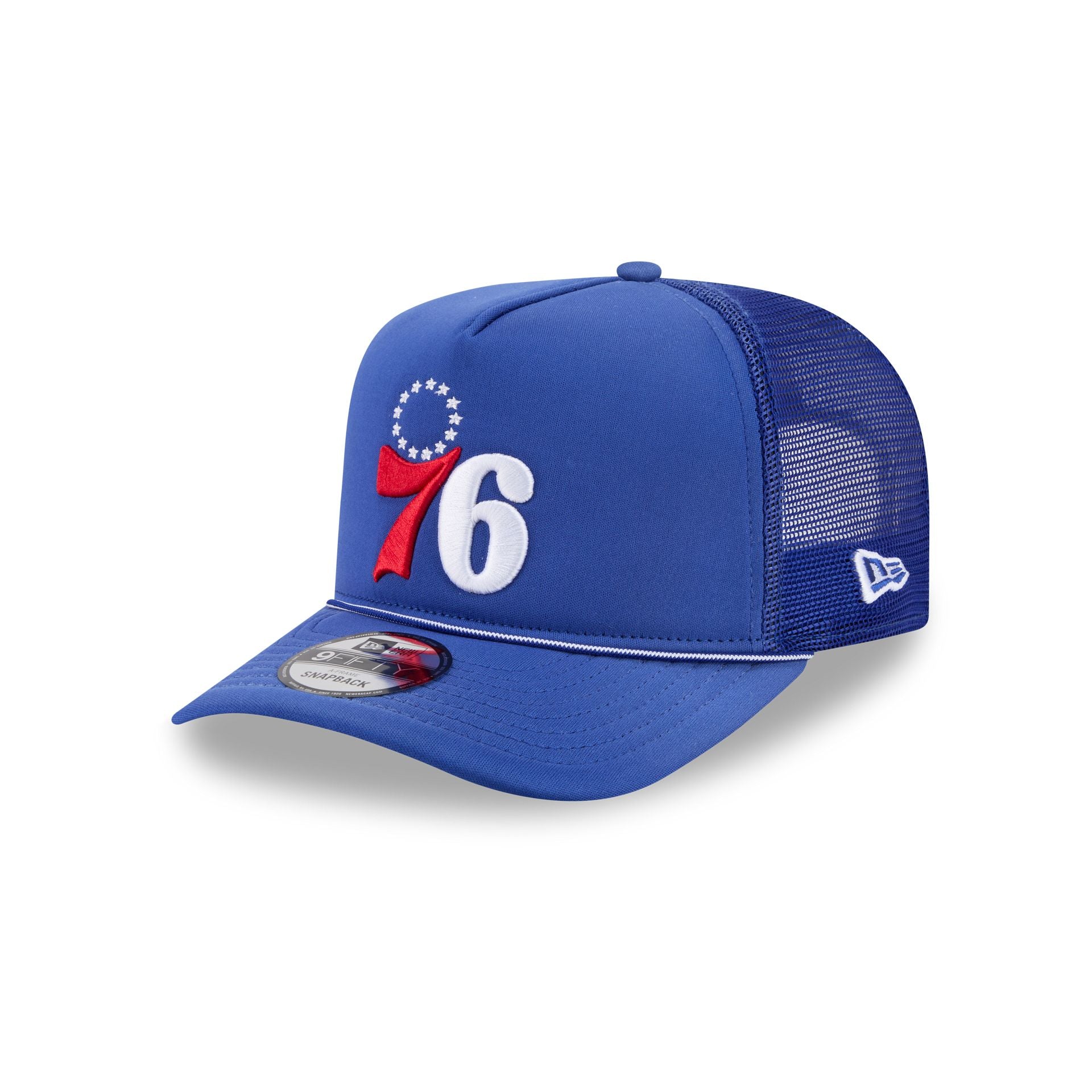 Philadelphia 76ers Worn 9FIFTY A-Frame Trucker Hat