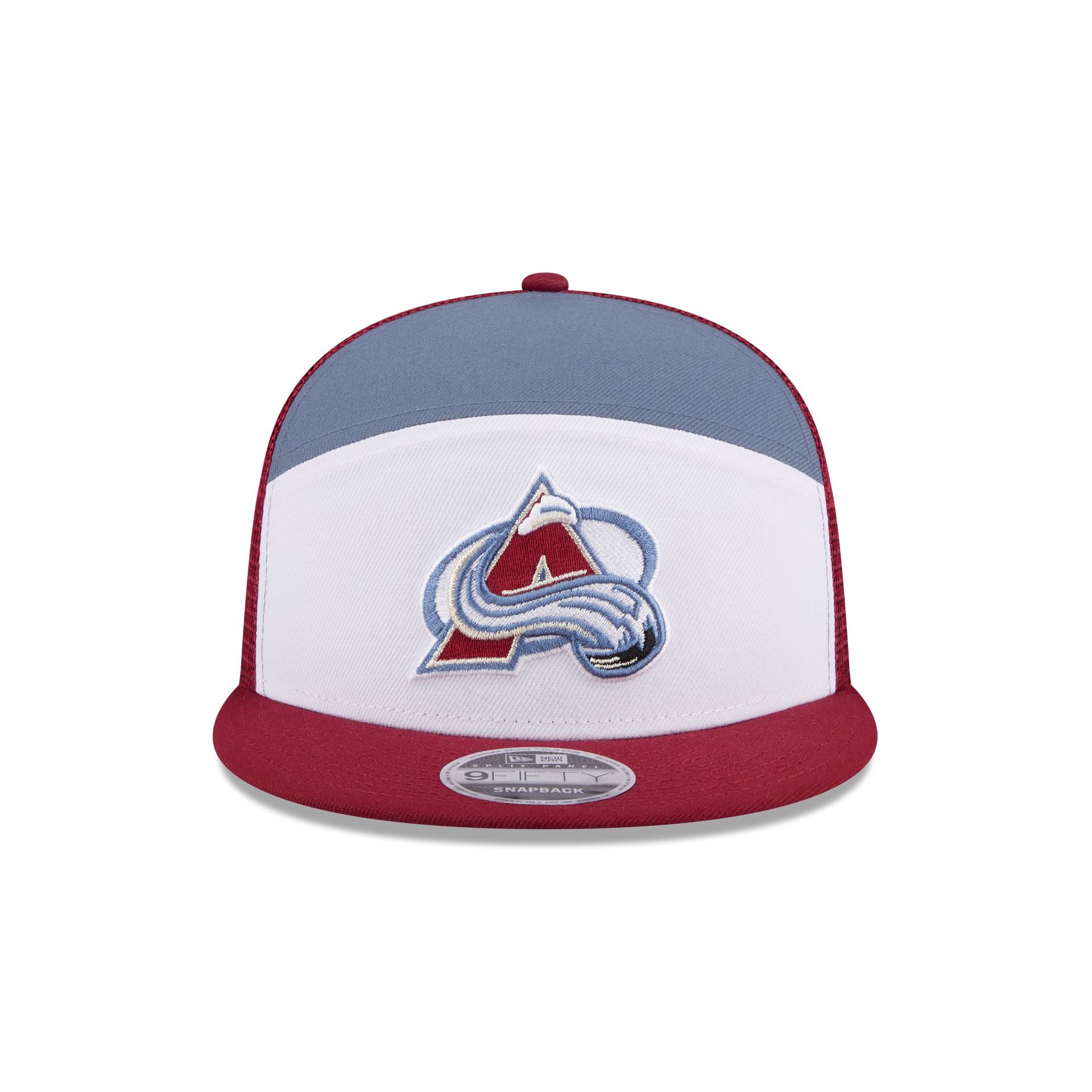 Colorado Avalanche Block Split Panel 9FIFTY Trucker Hat - Image 2