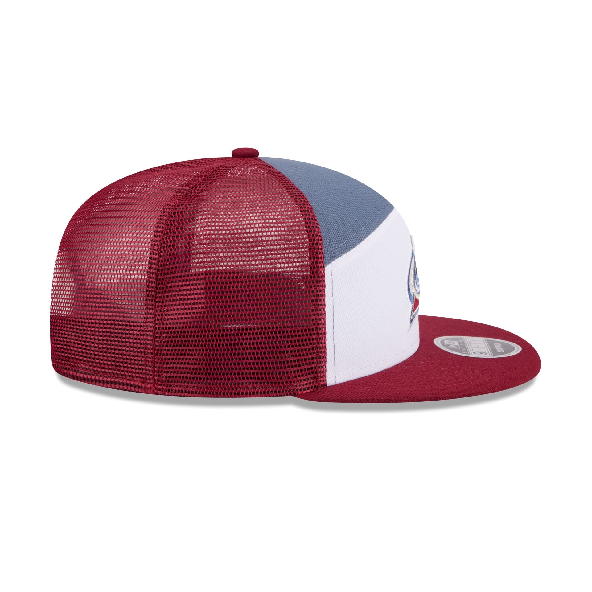 Colorado Avalanche Block Split Panel 9FIFTY Trucker Hat - Image 5
