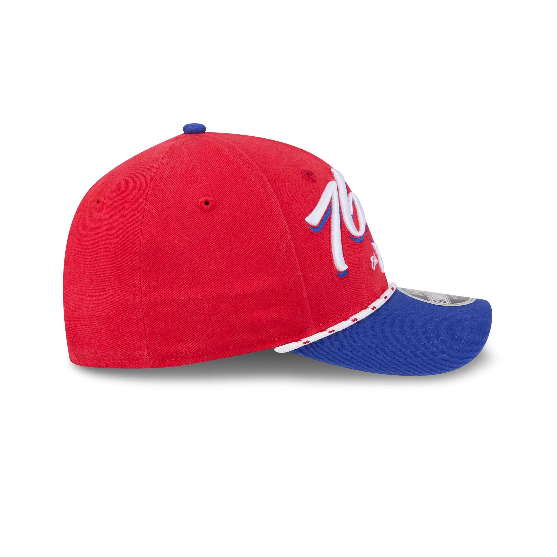 Philadelphia 76ers Team Loyal 9FORTY M-Crown Snapback Hat - Image 5