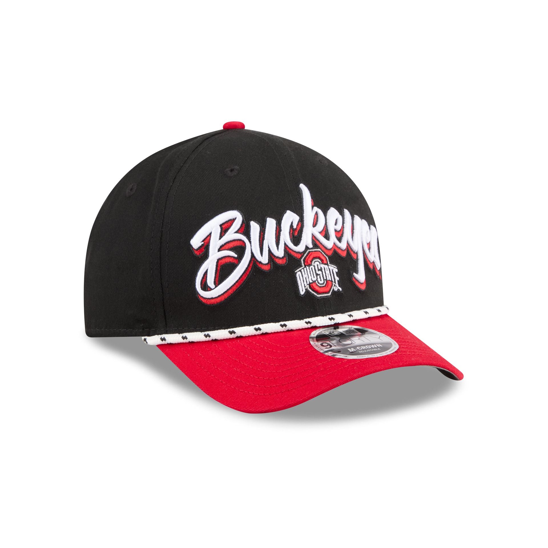Ohio State Buckeyes Team Loyal 9FORTY M-Crown Snapback Hat - Image 3