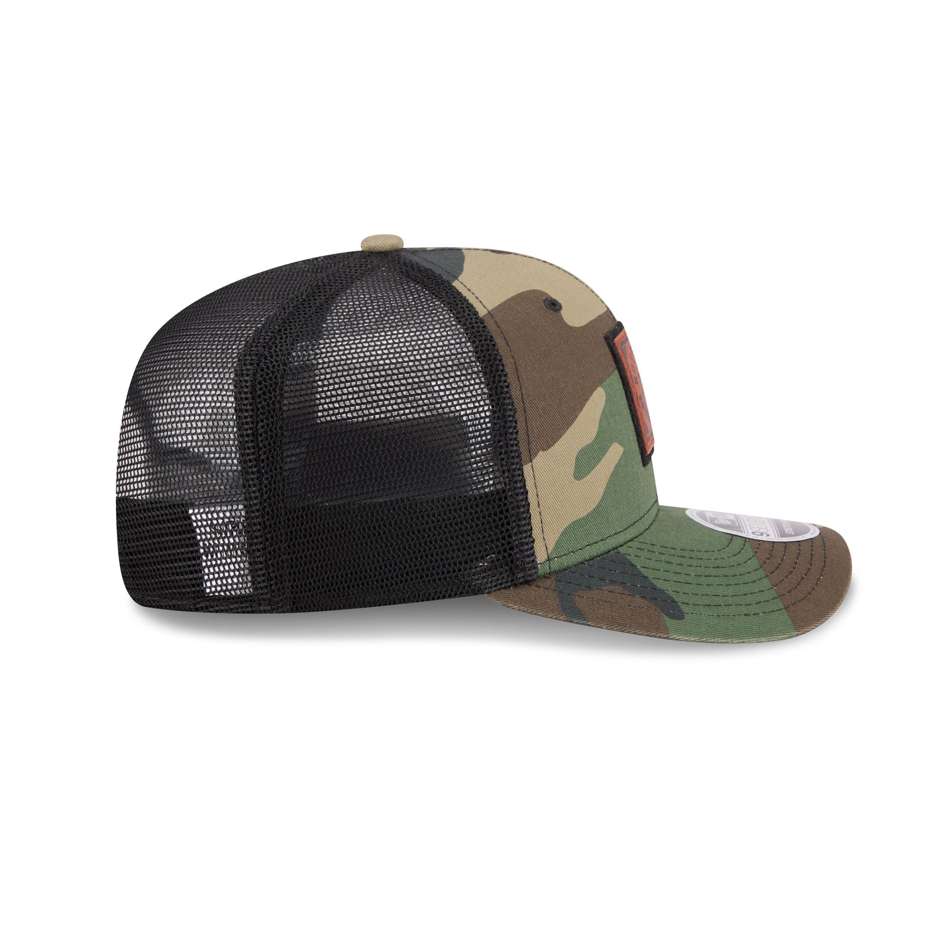 Notre Dame Fighting Irish Camo Canvas 9SEVENTY Trucker Hat - Image 5
