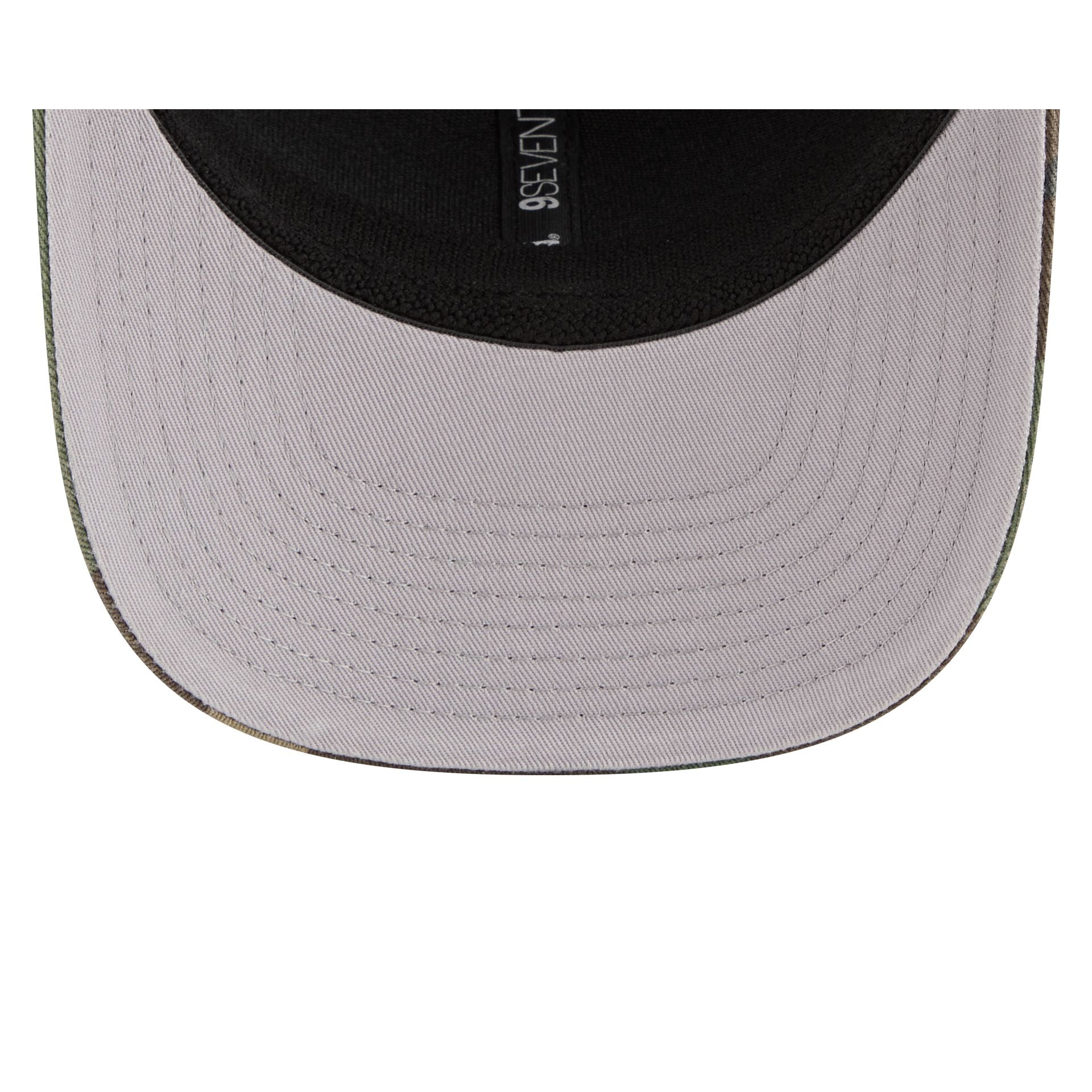 Notre Dame Fighting Irish Camo Canvas 9SEVENTY Trucker Hat - Image 7