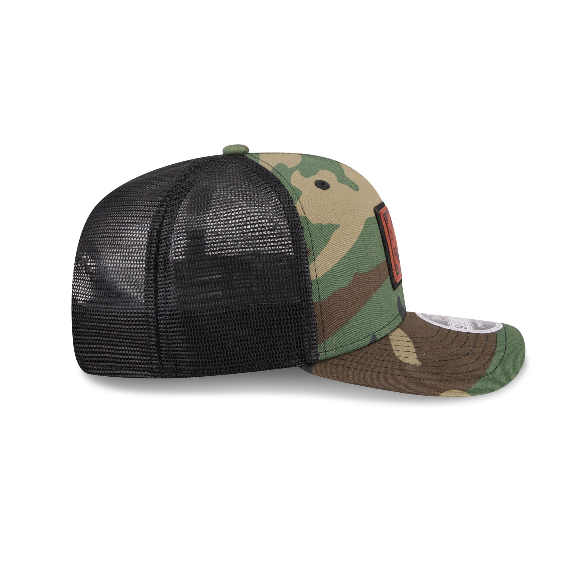 Arizona State Sun Devils Camo Canvas 9SEVENTY Trucker Hat - Image 5