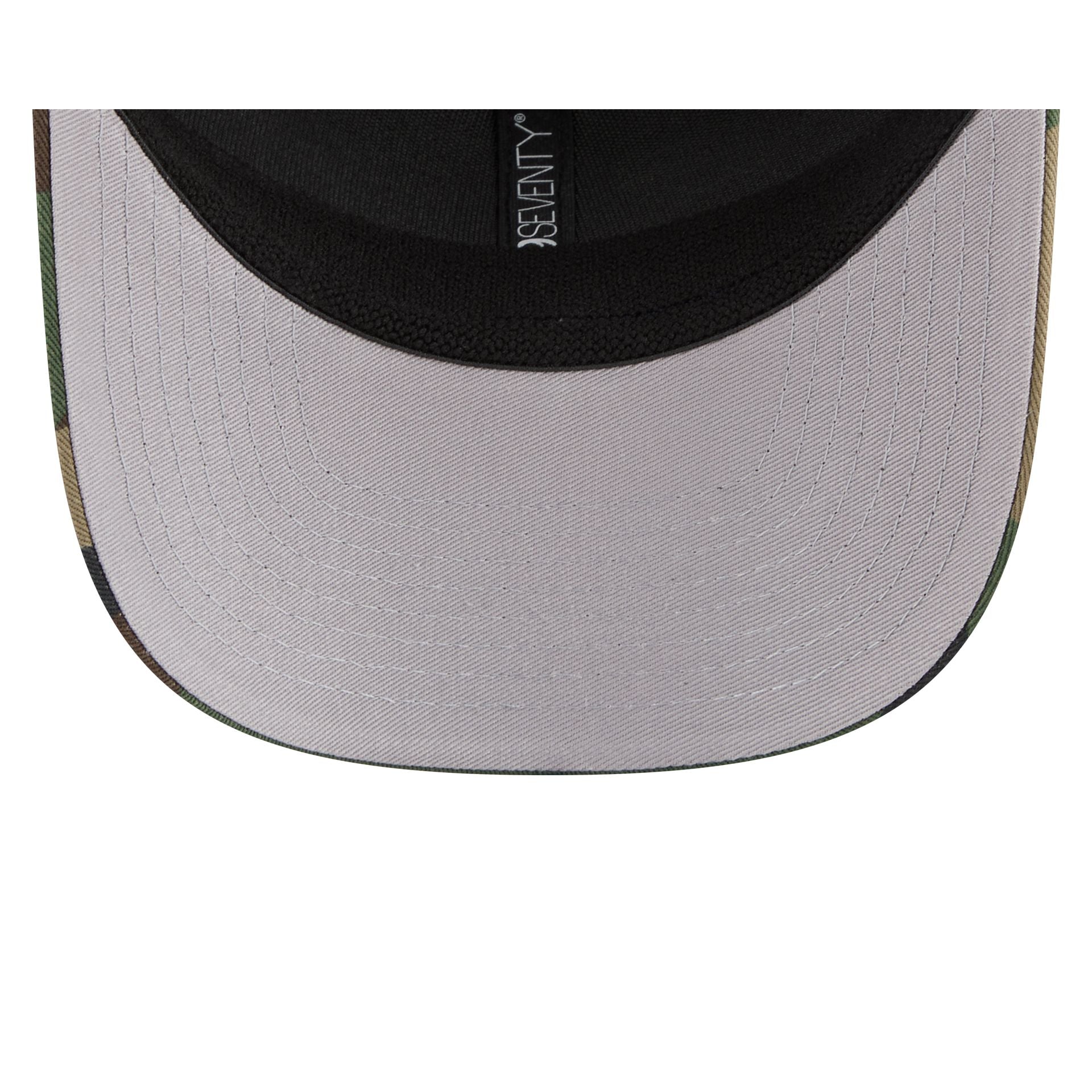 Alabama Crimson Tide Camo Canvas 9SEVENTY Trucker Hat - Image 7