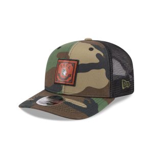 Duke Blue Devils Camo Canvas 9SEVENTY Trucker Hat