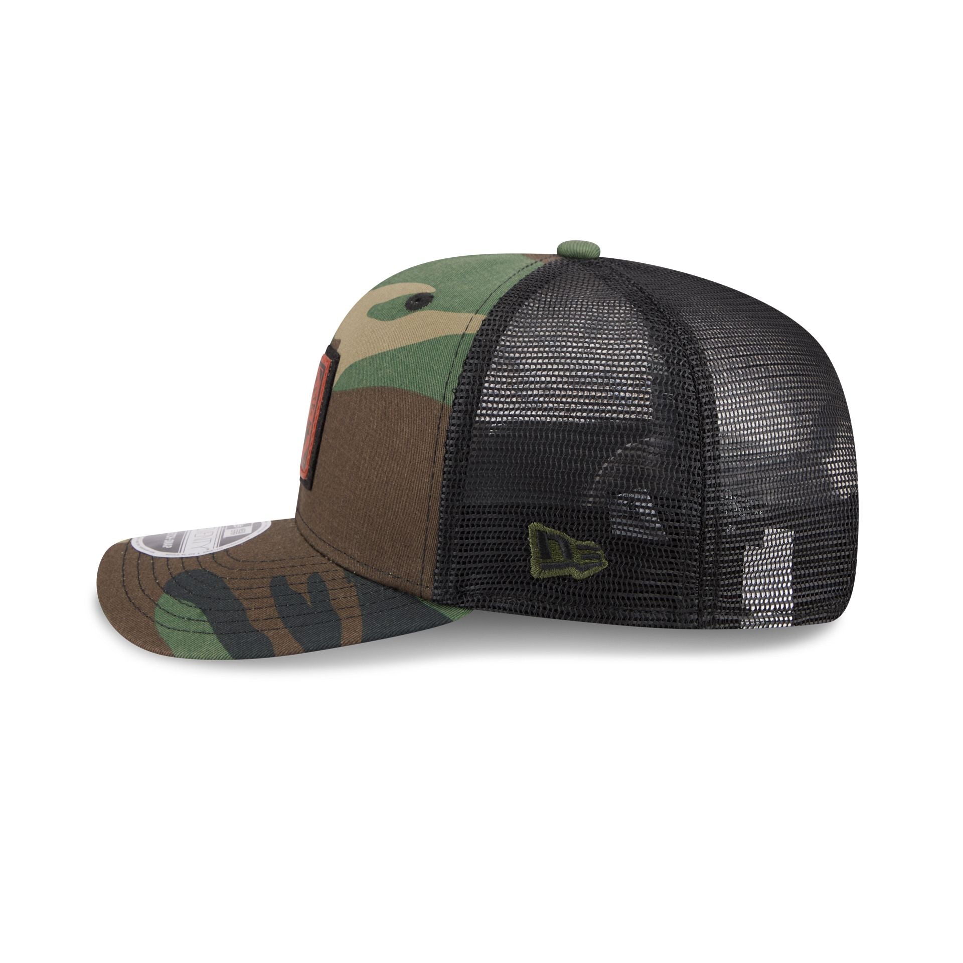 Florida State Seminoles Camo Canvas 9SEVENTY Trucker Hat - Image 4