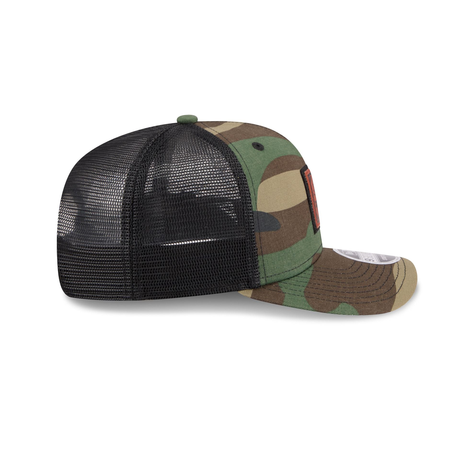 Florida State Seminoles Camo Canvas 9SEVENTY Trucker Hat - Image 5