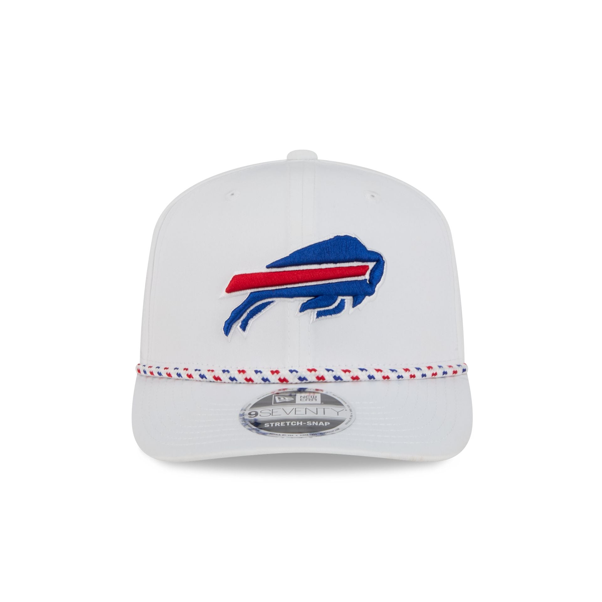 Buffalo Bills Optic White Performance Rope 9SEVENTY Stretch-Snap Hat - Image 2