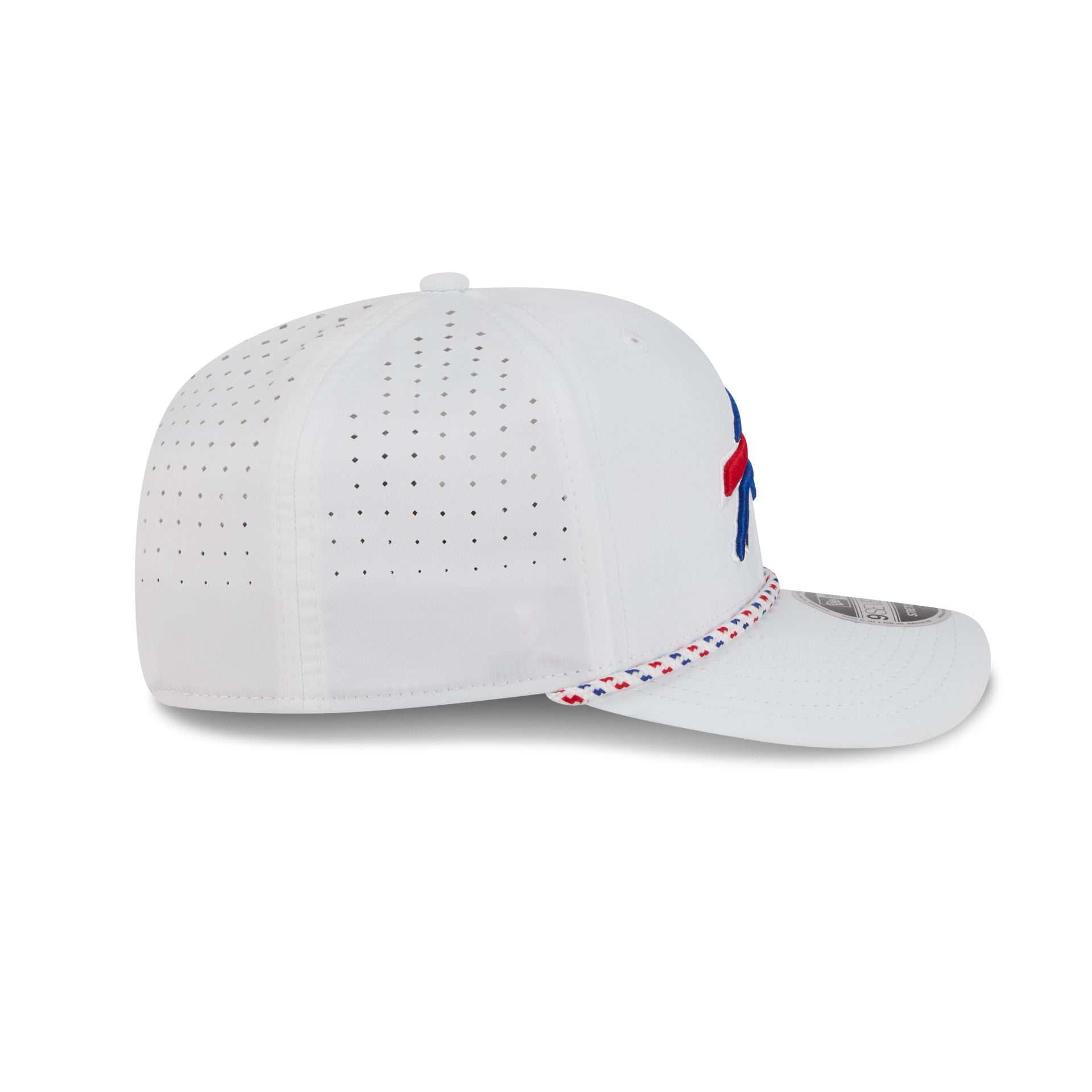 Buffalo Bills Optic White Performance Rope 9SEVENTY Stretch-Snap Hat - Image 5